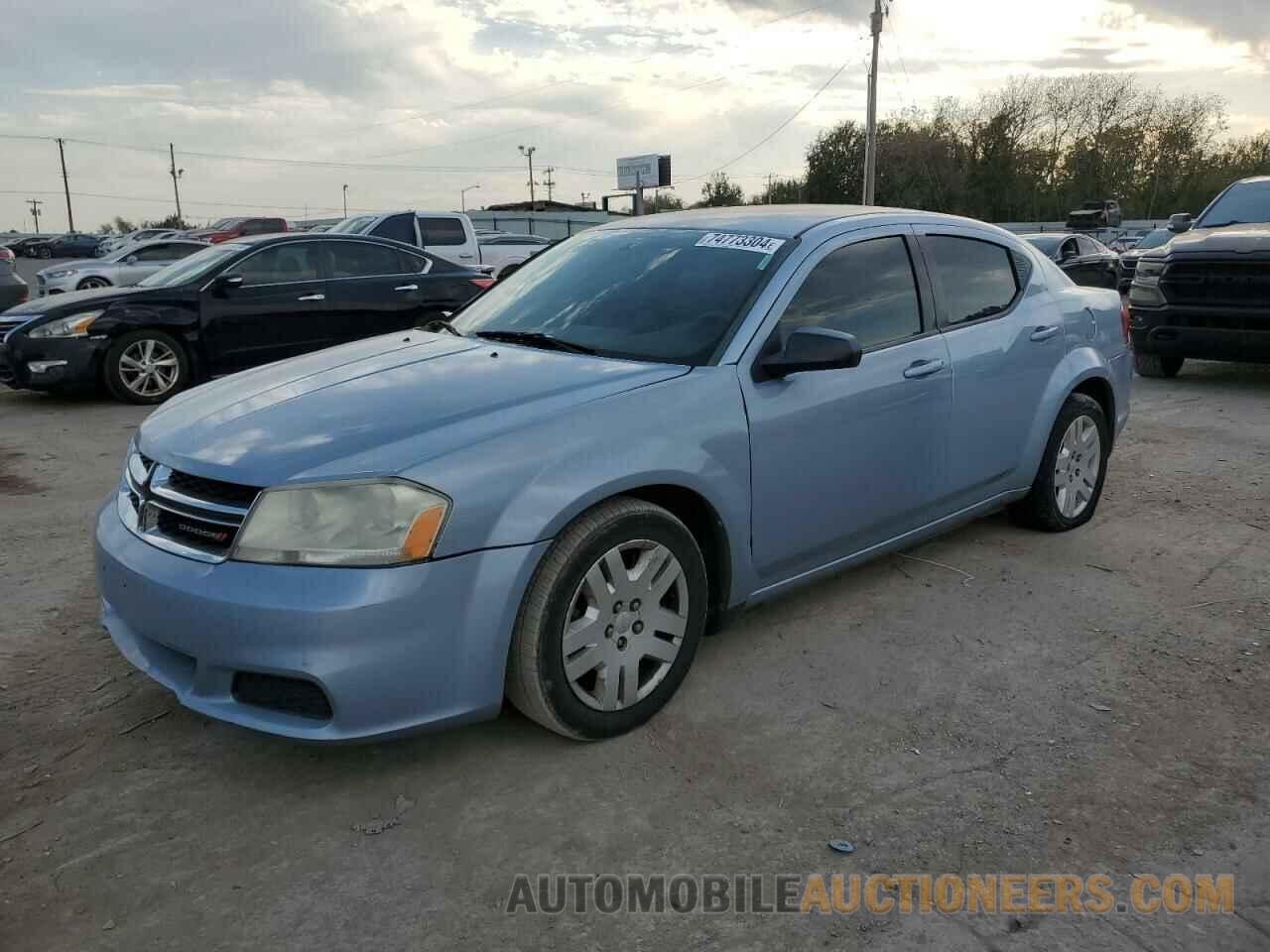 1C3CDZAG6DN769665 DODGE AVENGER 2013