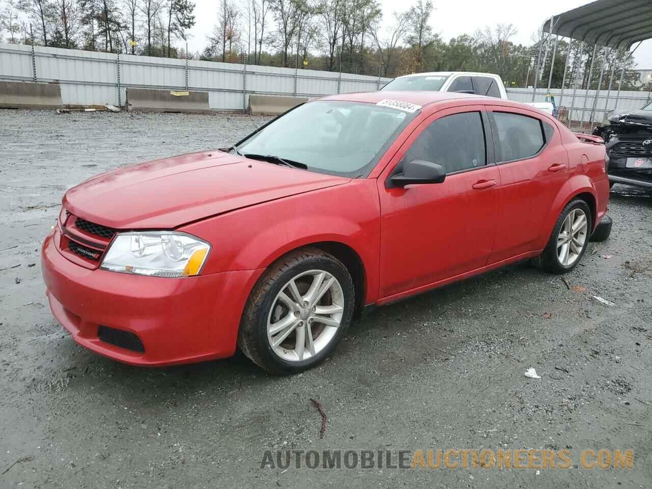 1C3CDZAG6DN771819 DODGE AVENGER 2013