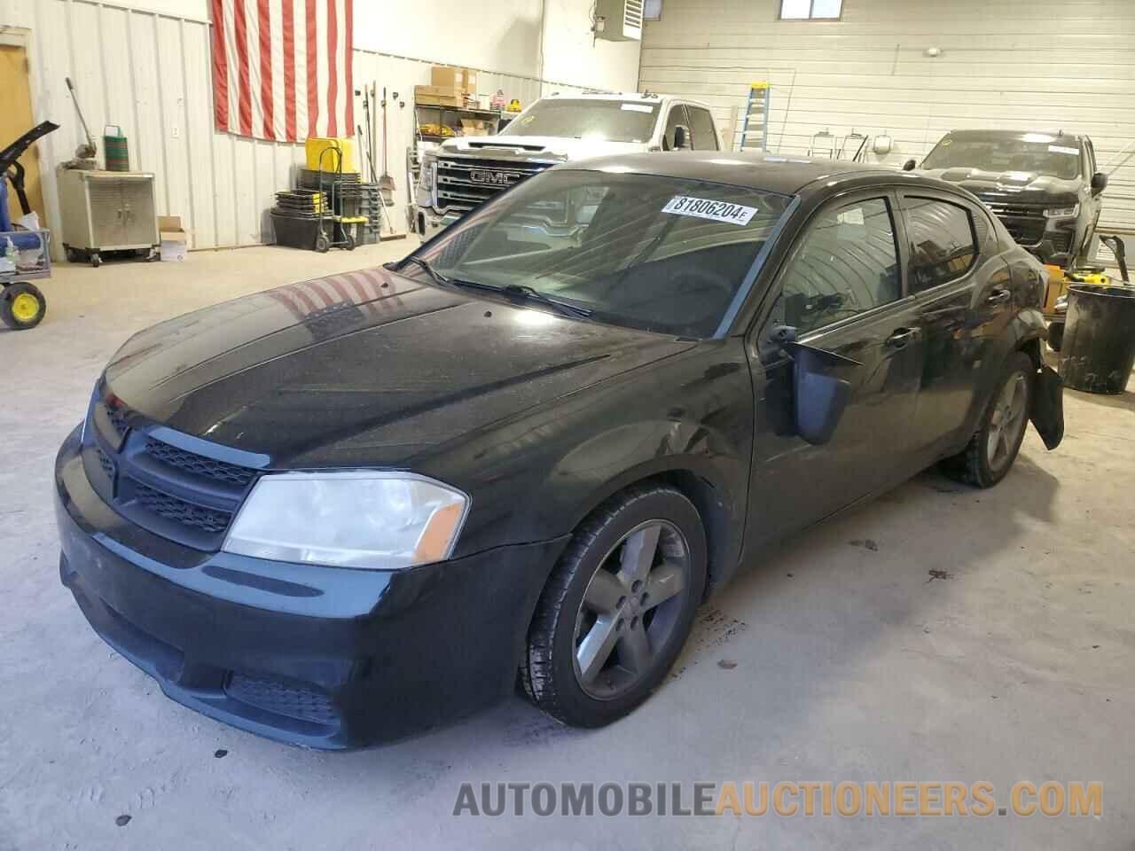 1C3CDZAG7DN749814 DODGE AVENGER 2013