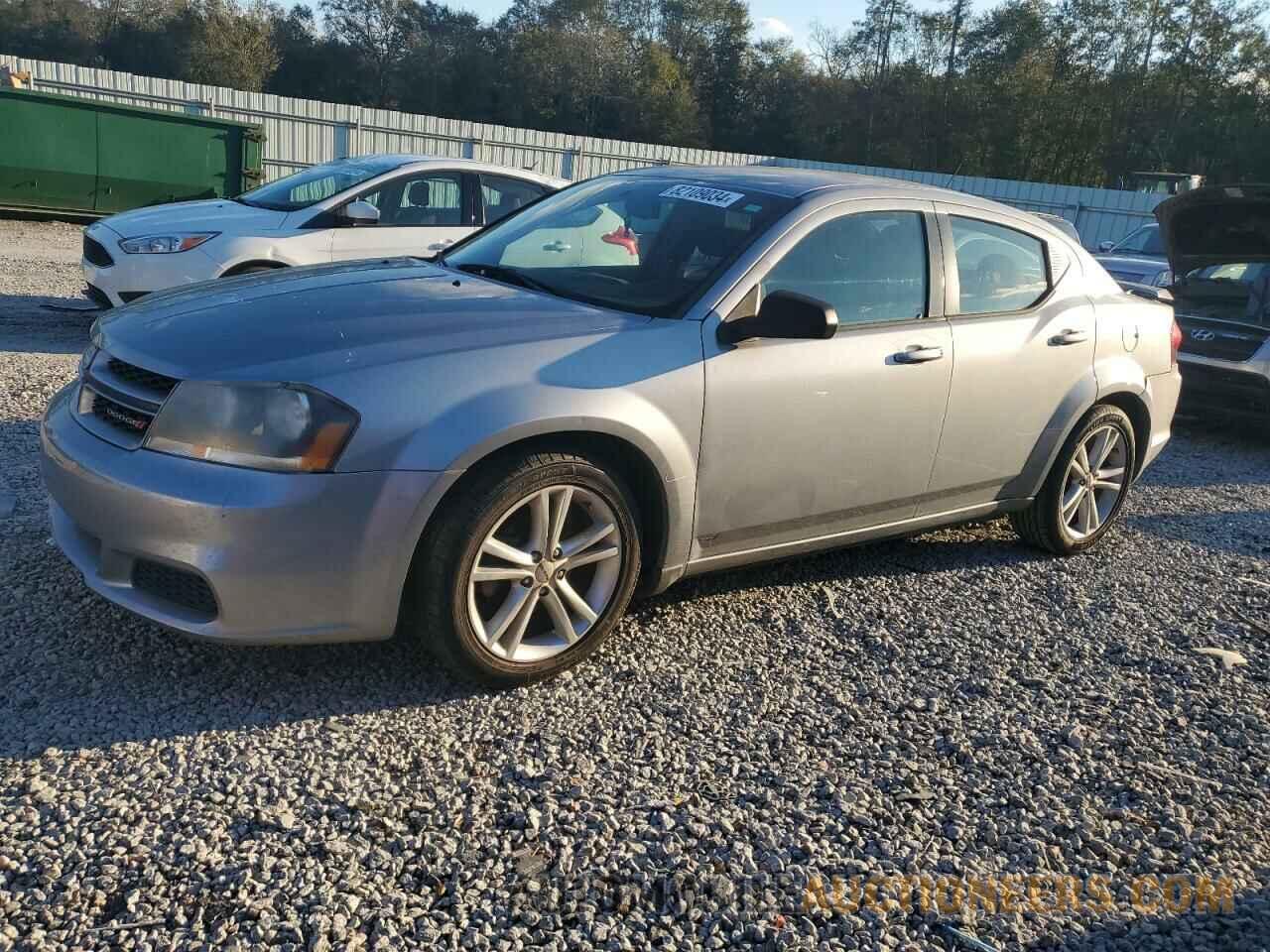 1C3CDZAG8EN161566 DODGE AVENGER 2014