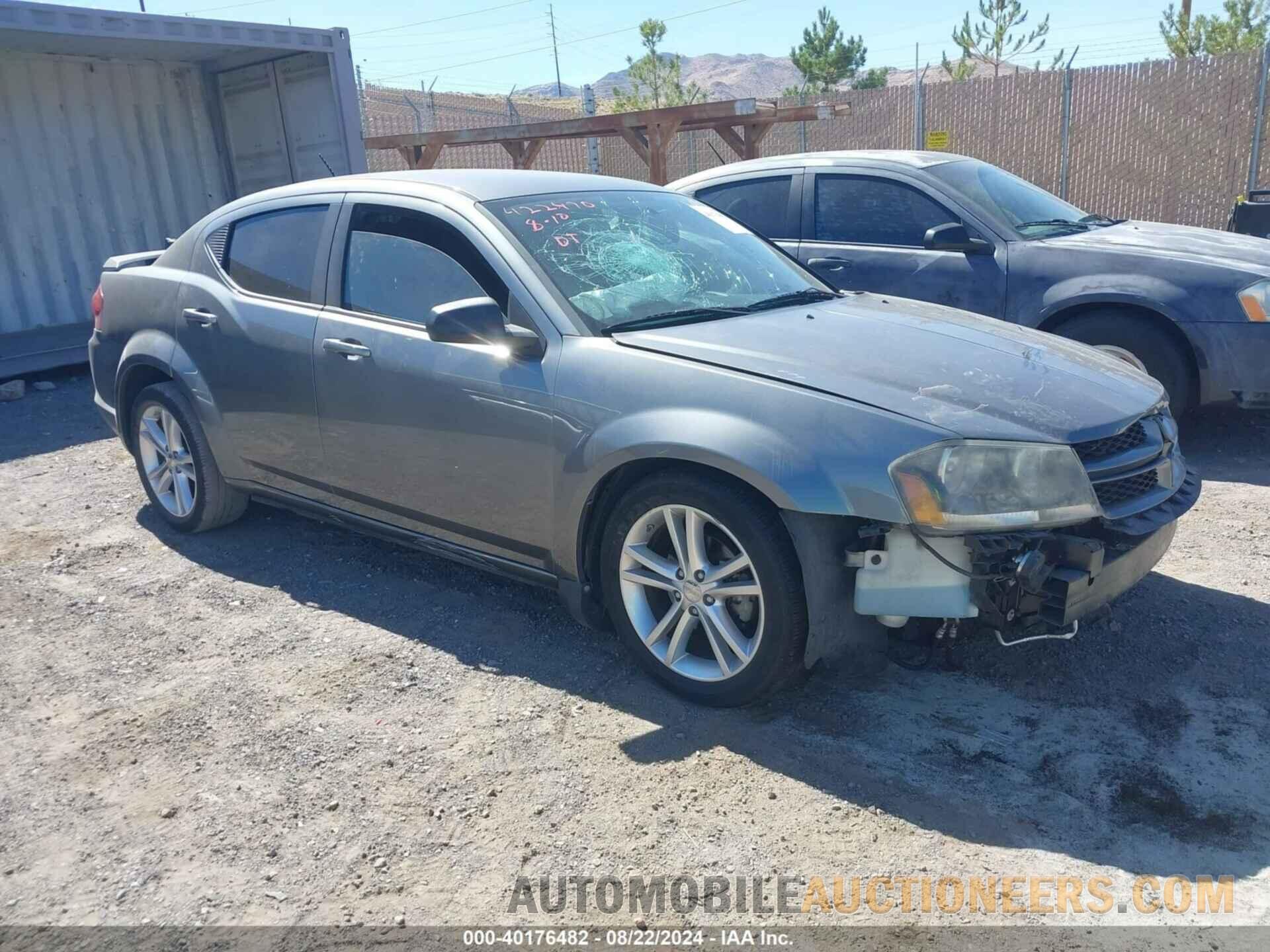 1C3CDZAGXDN750021 DODGE AVENGER 2013