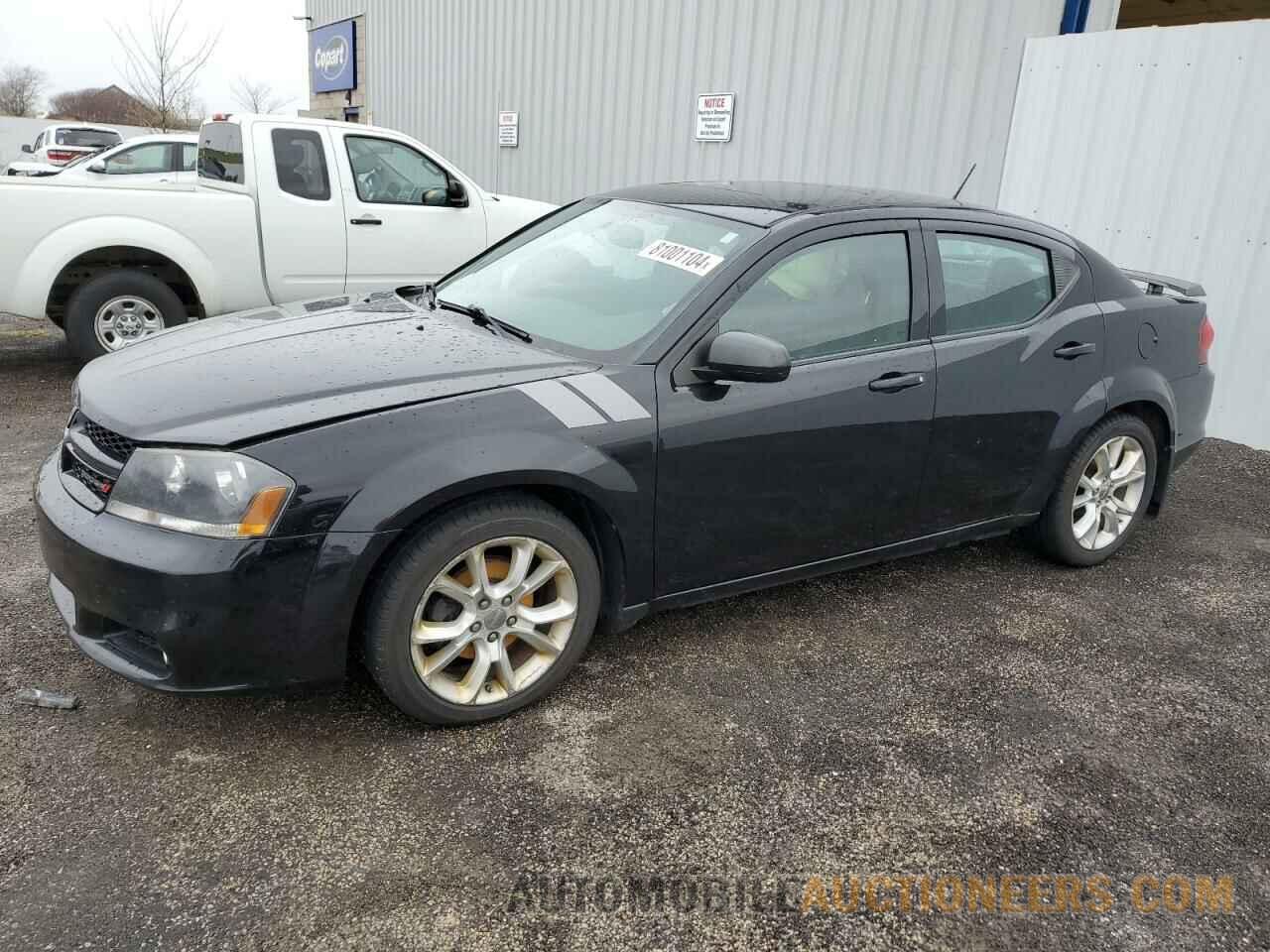 1C3CDZBG1EN136409 DODGE AVENGER 2014