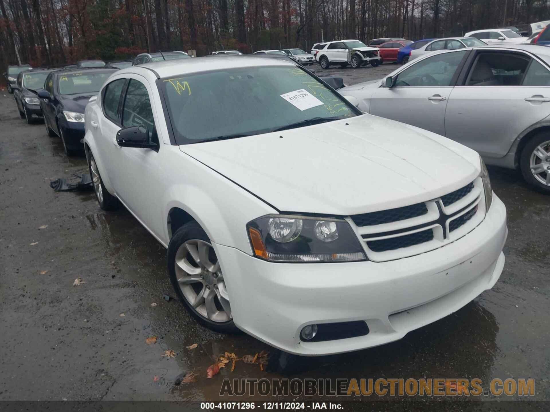 1C3CDZBG1EN222366 DODGE AVENGER 2014