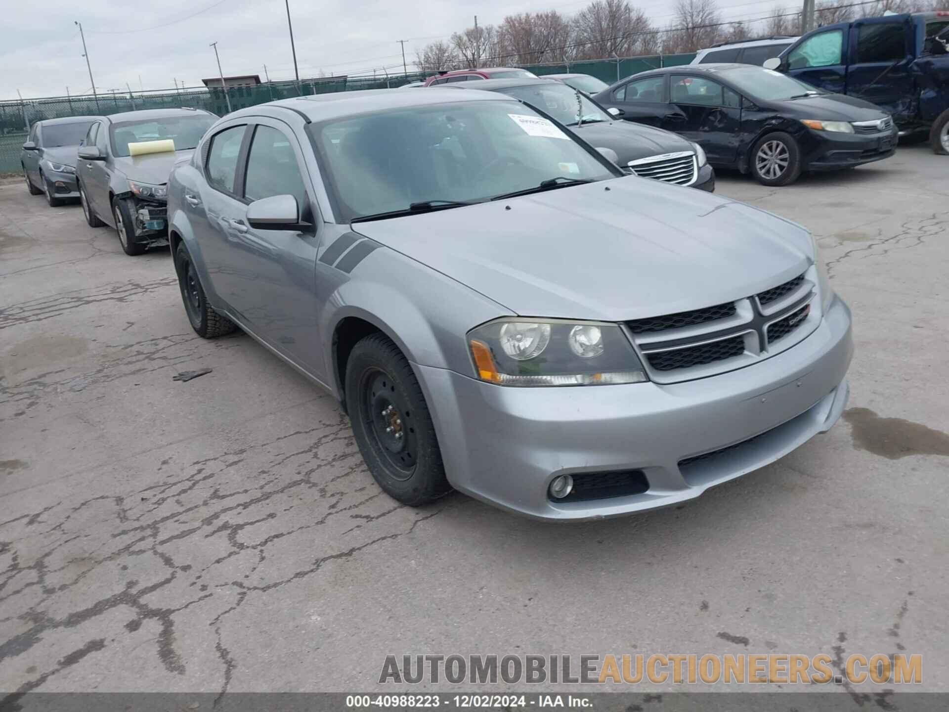 1C3CDZBG4EN136548 DODGE AVENGER 2014