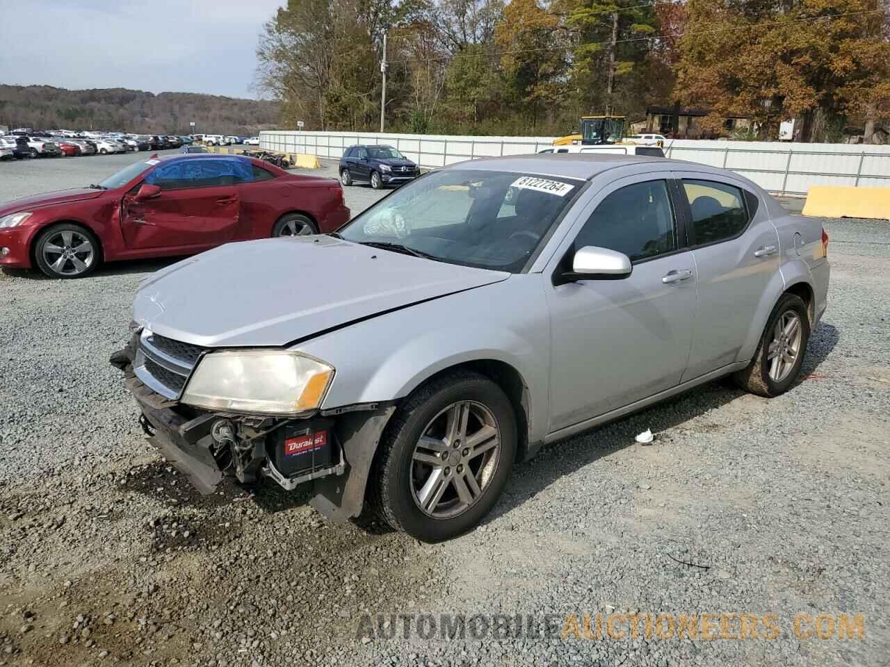 1C3CDZCB0CN230636 DODGE AVENGER 2012