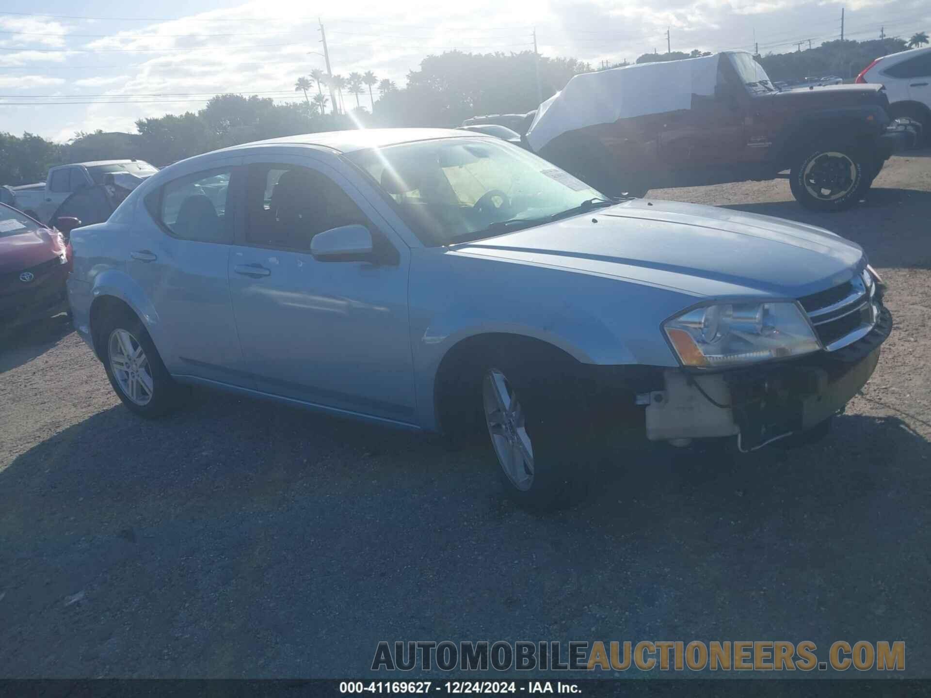 1C3CDZCB0DN624851 DODGE AVENGER 2013