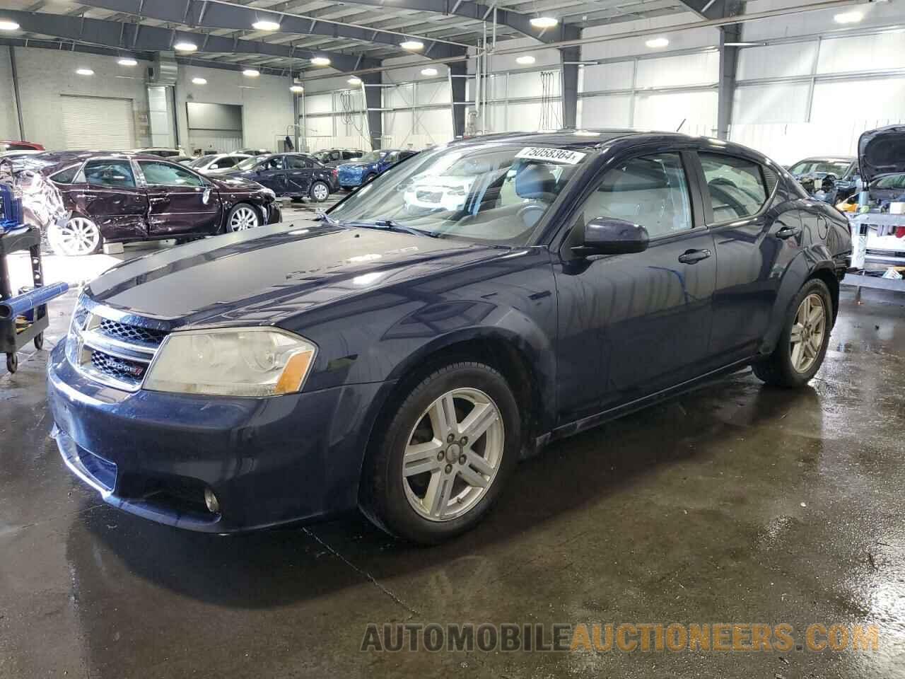 1C3CDZCB0DN682569 DODGE AVENGER 2013