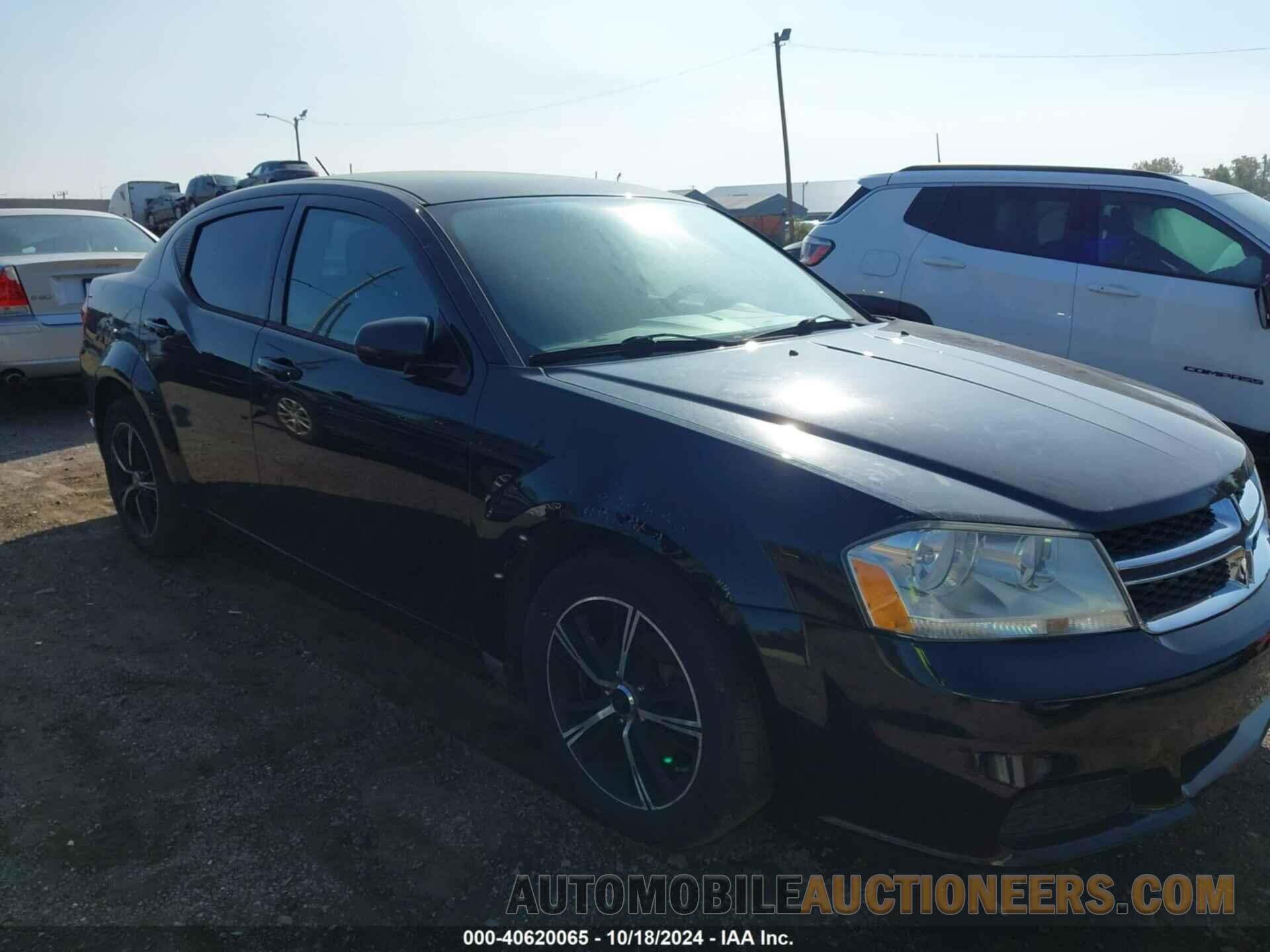 1C3CDZCB1CN159110 DODGE AVENGER 2012