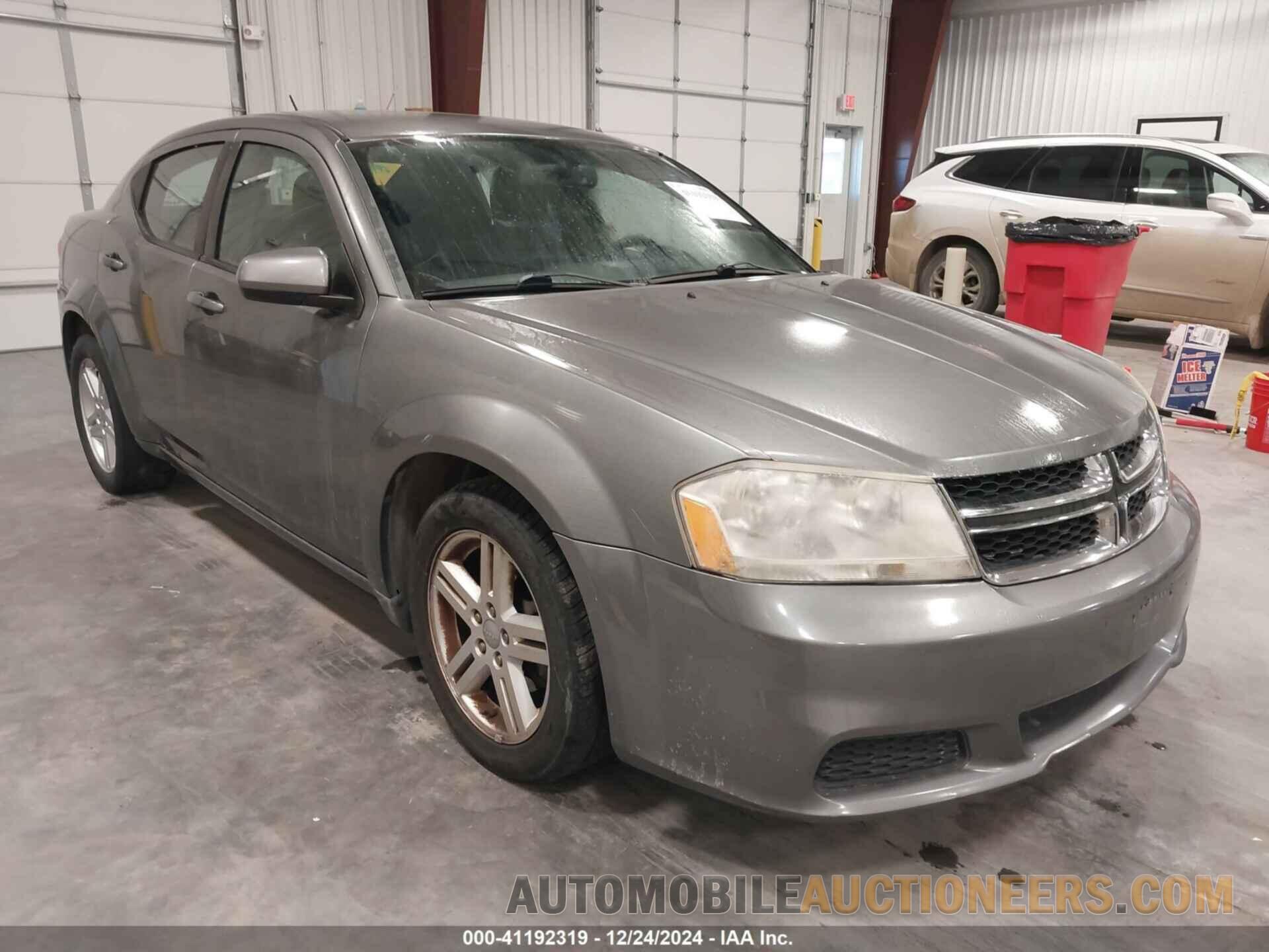 1C3CDZCB2CN178054 DODGE AVENGER 2012