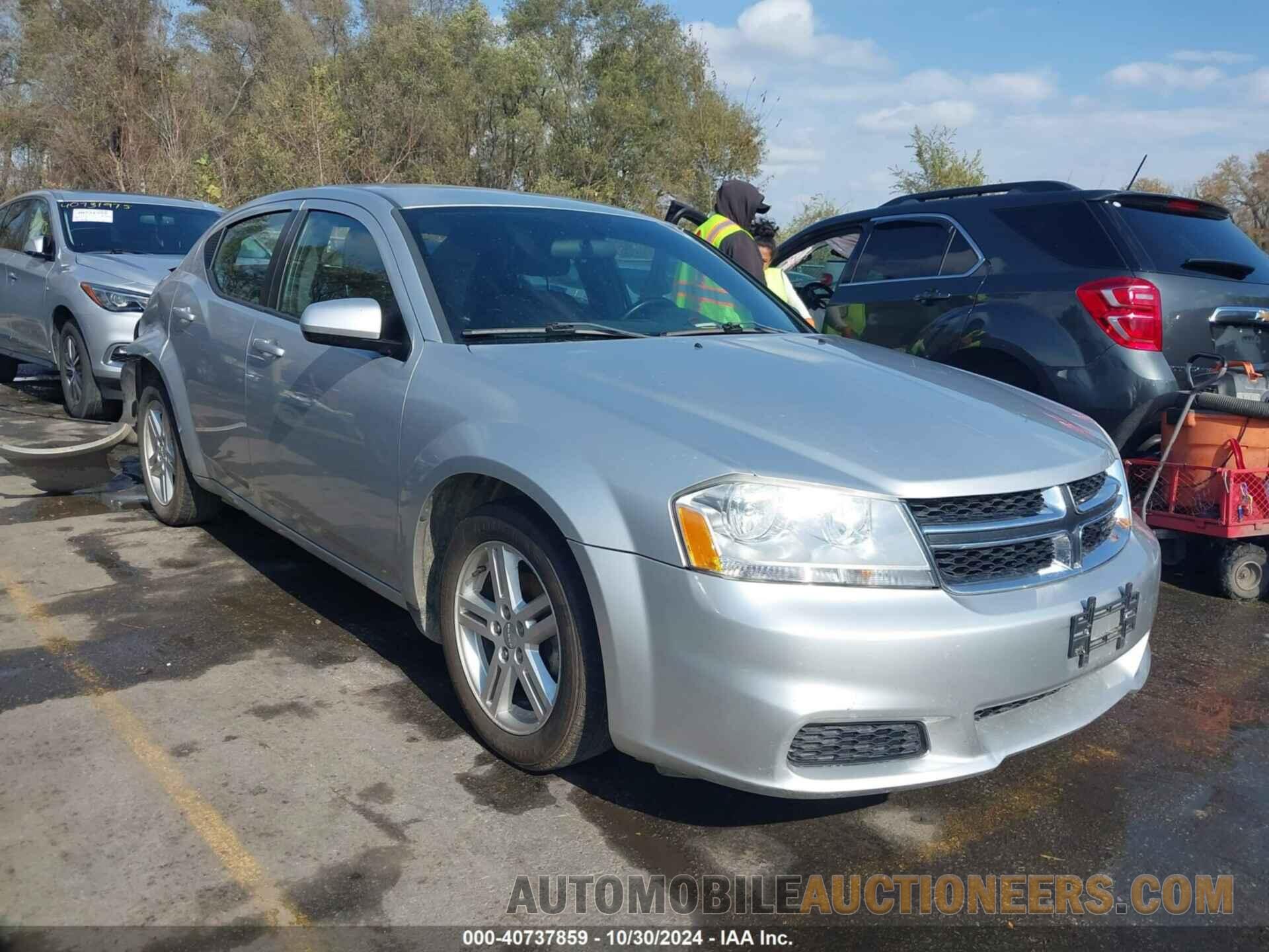 1C3CDZCB2CN235224 DODGE AVENGER 2012