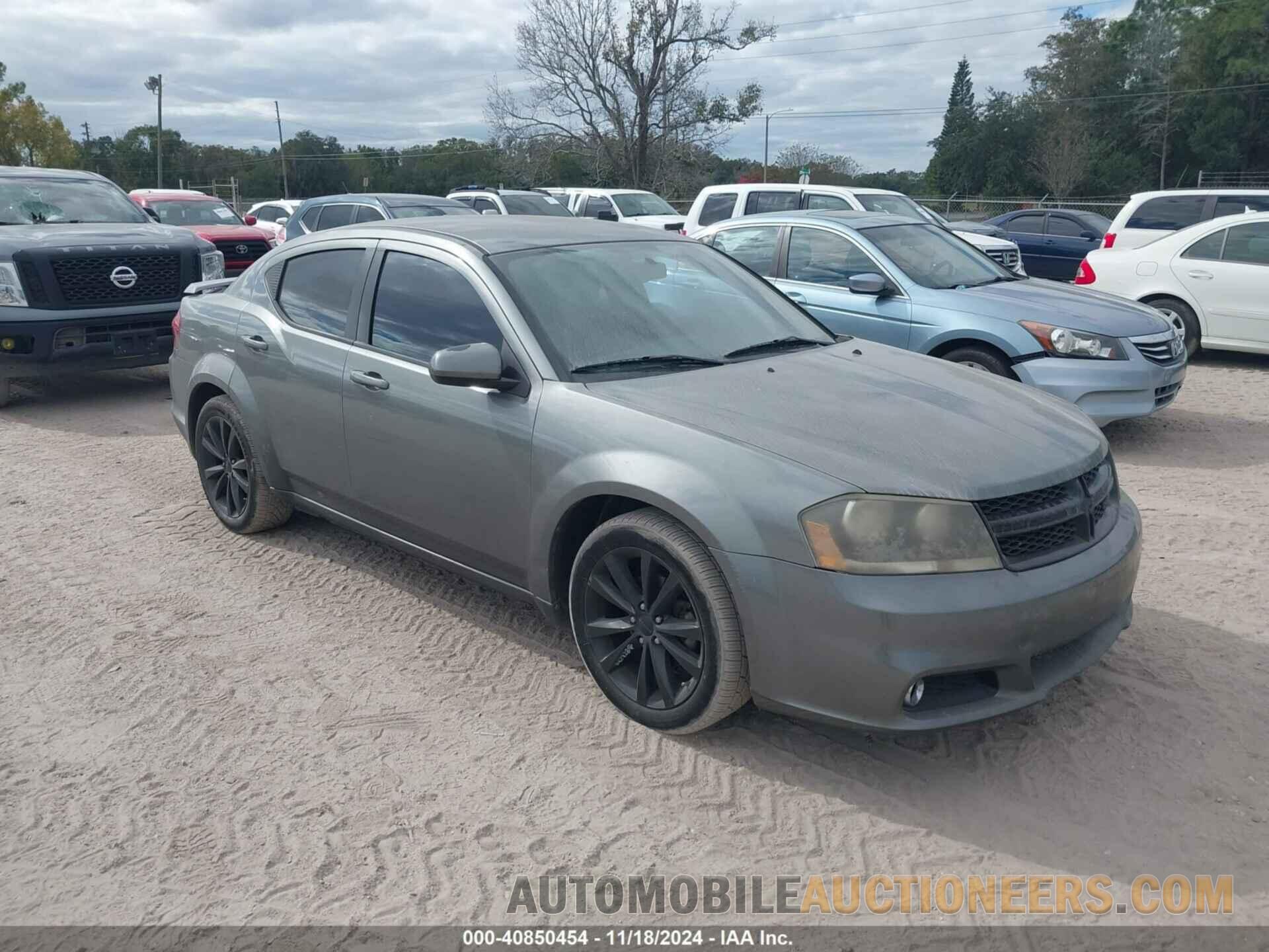 1C3CDZCB2DN620350 DODGE AVENGER 2013