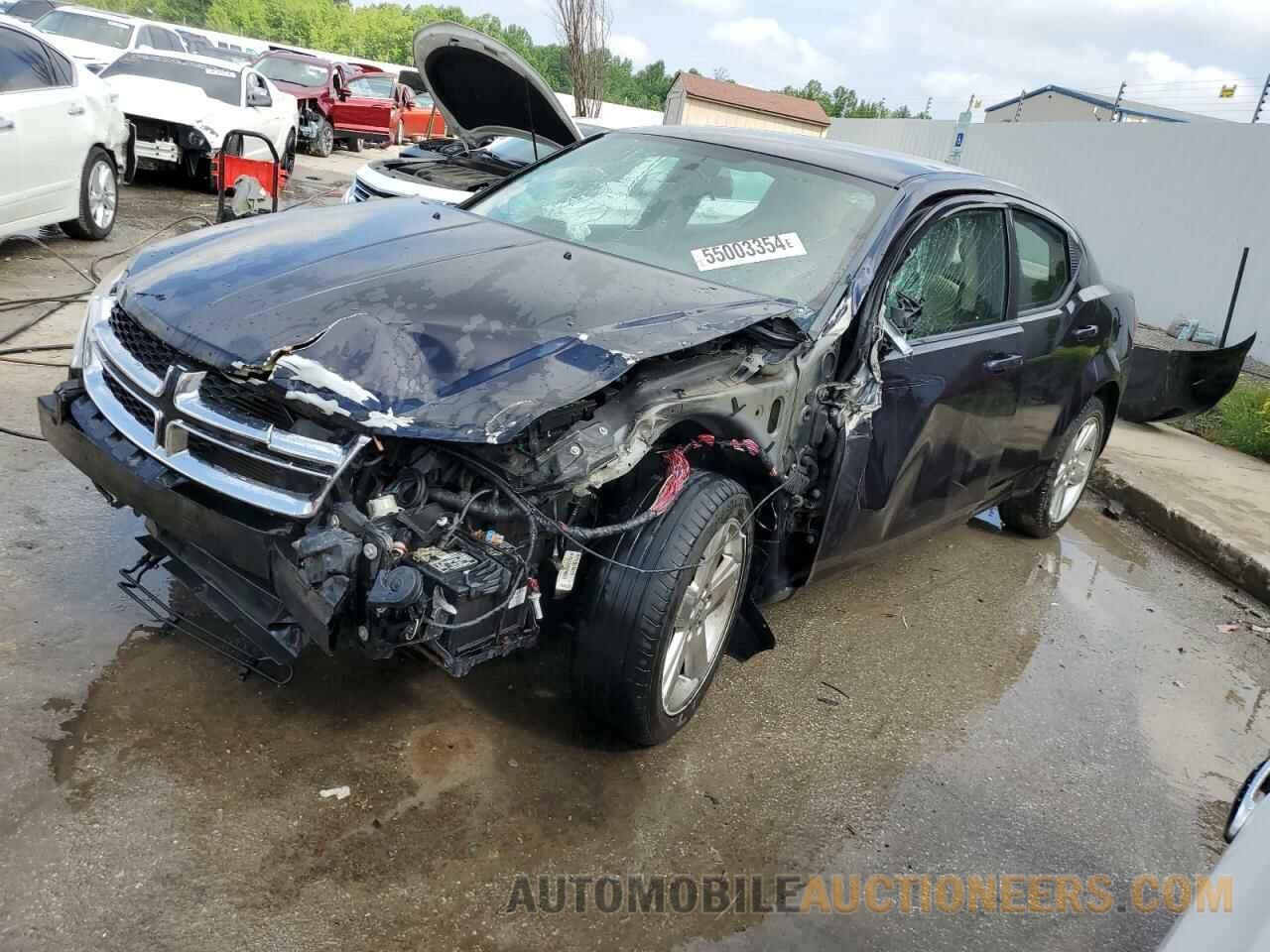 1C3CDZCB4CN233085 DODGE AVENGER 2012