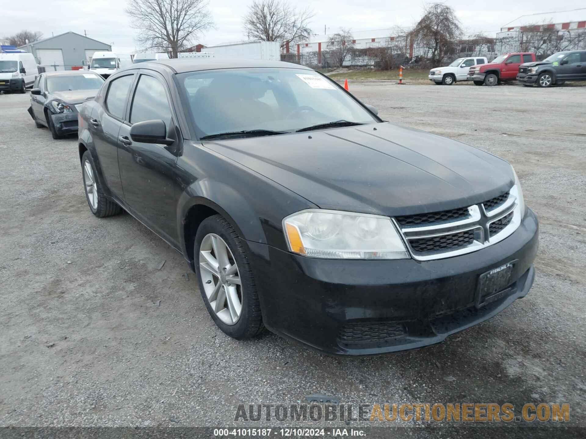 1C3CDZCB4CN243521 DODGE AVENGER 2012