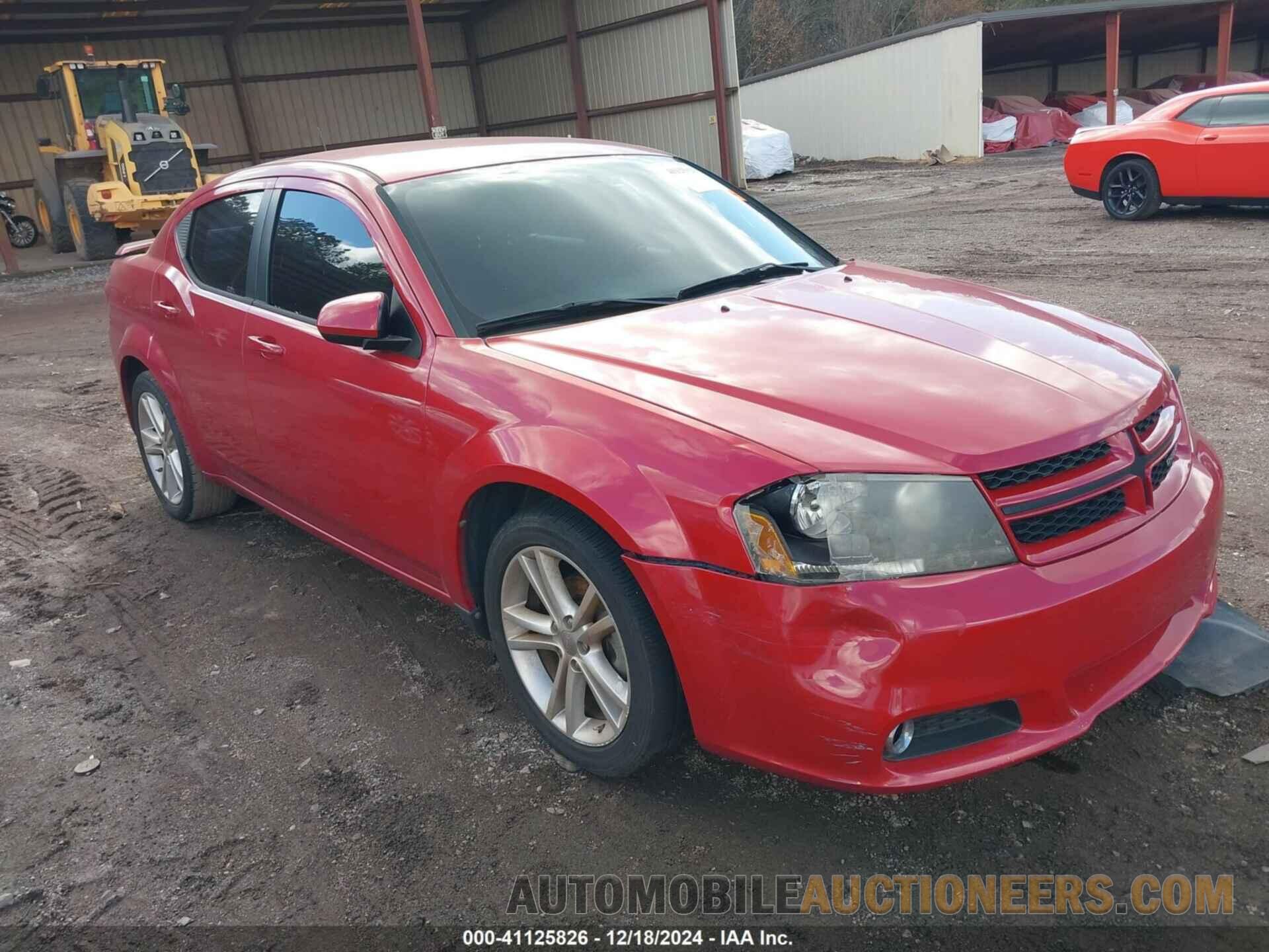 1C3CDZCB4DN615781 DODGE AVENGER 2013