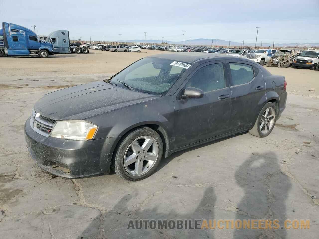 1C3CDZCB5CN228039 DODGE AVENGER 2012