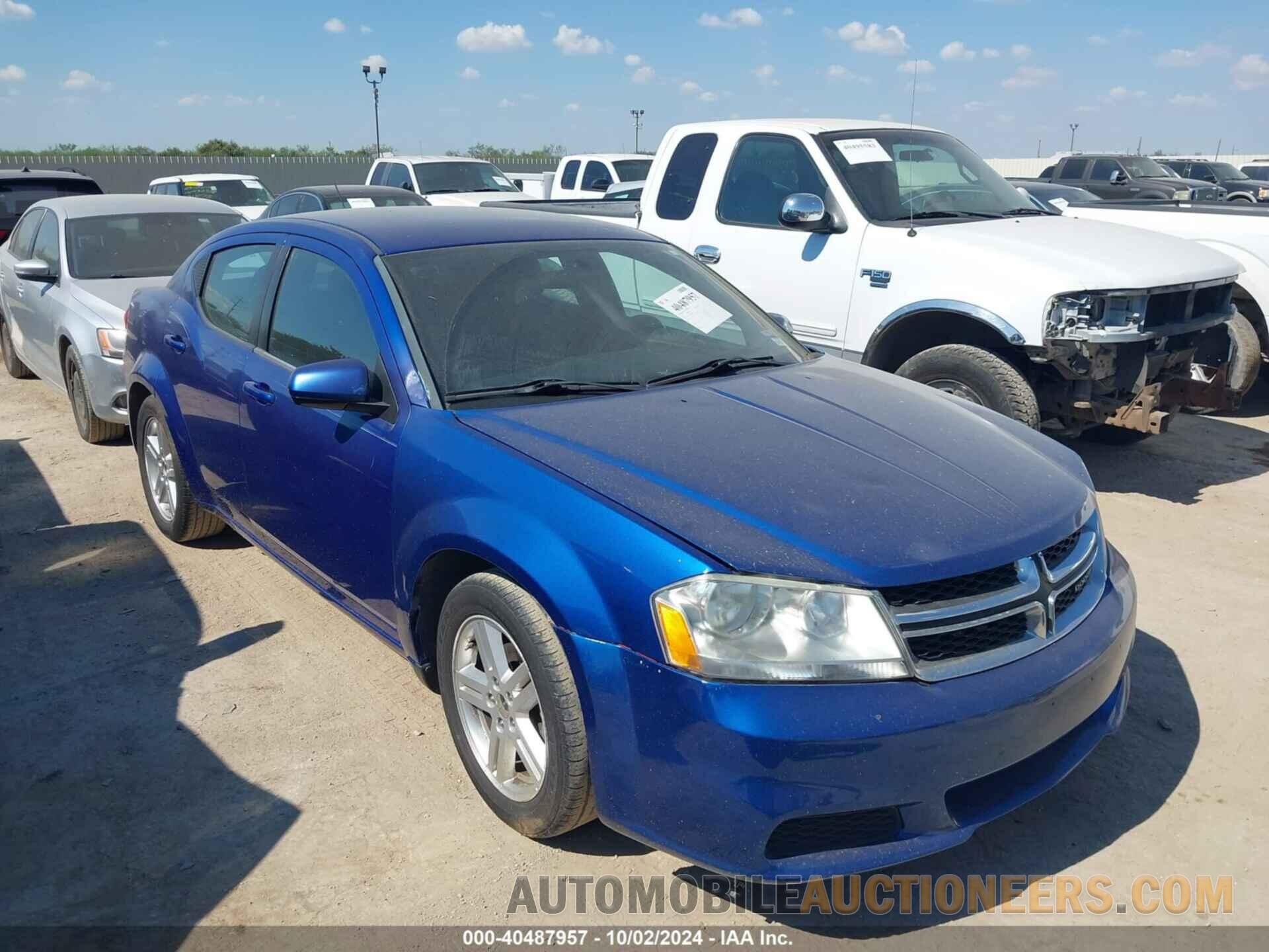 1C3CDZCB5DN553730 DODGE AVENGER 2013