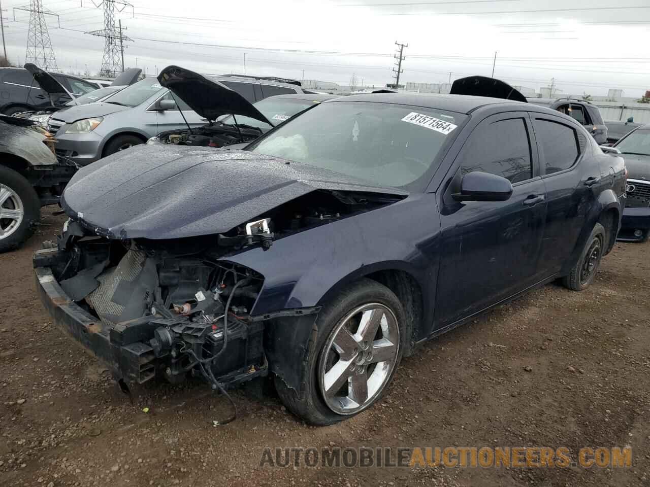 1C3CDZCB6DN683032 DODGE AVENGER 2013