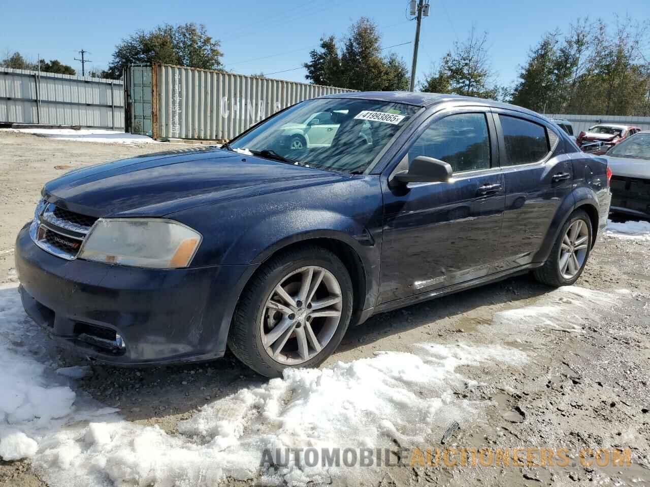 1C3CDZCB6EN116644 DODGE AVENGER 2014