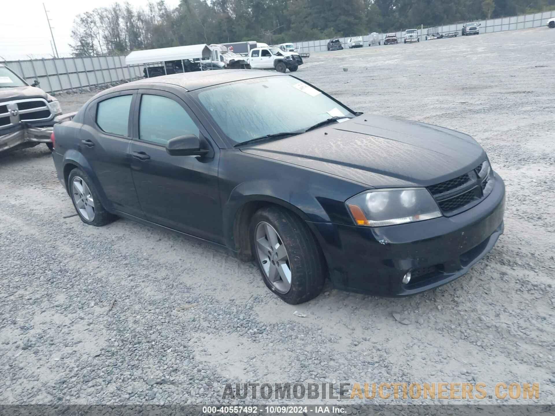 1C3CDZCB6EN136506 DODGE AVENGER 2014