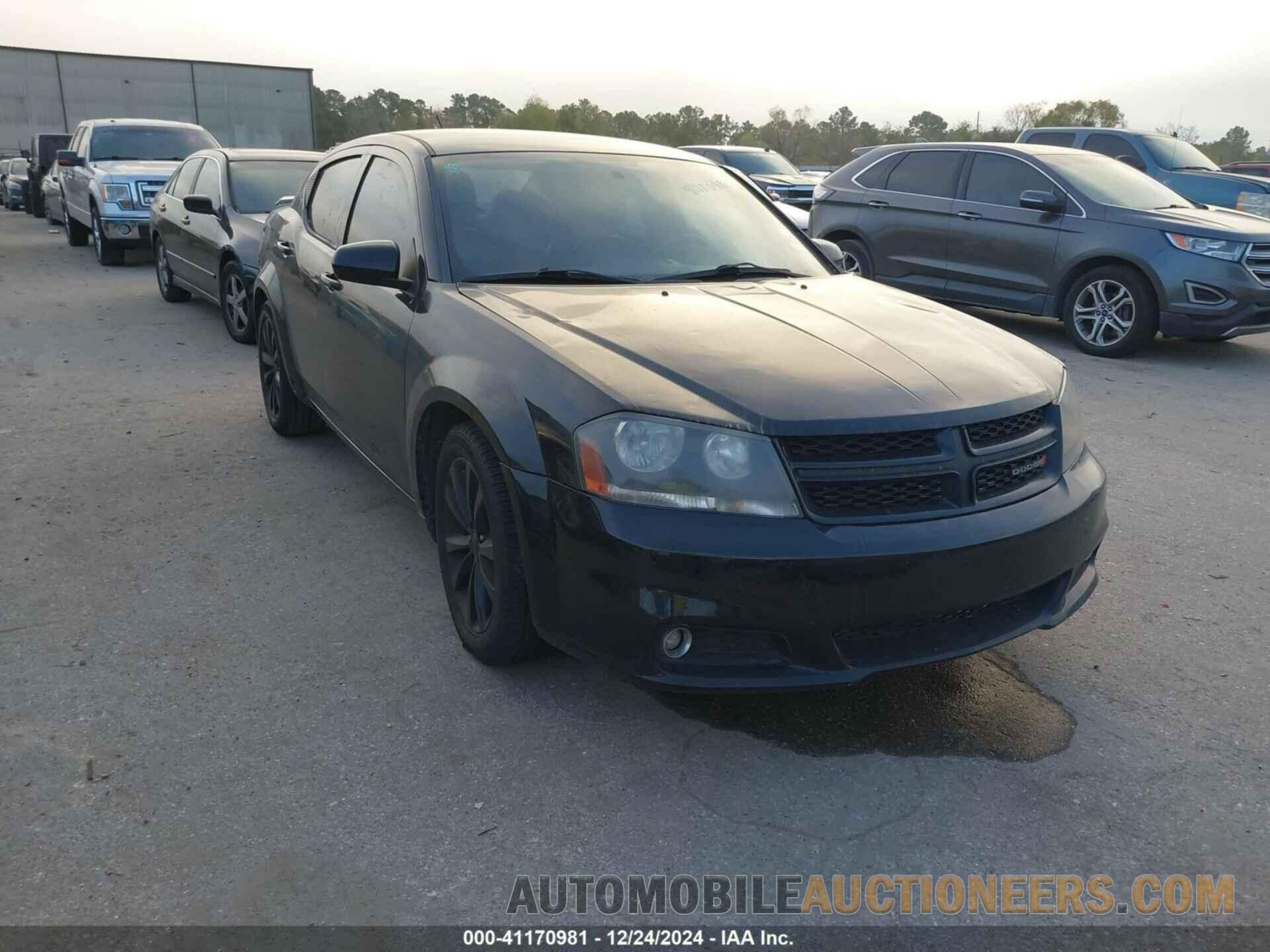 1C3CDZCB6EN181574 DODGE AVENGER 2014