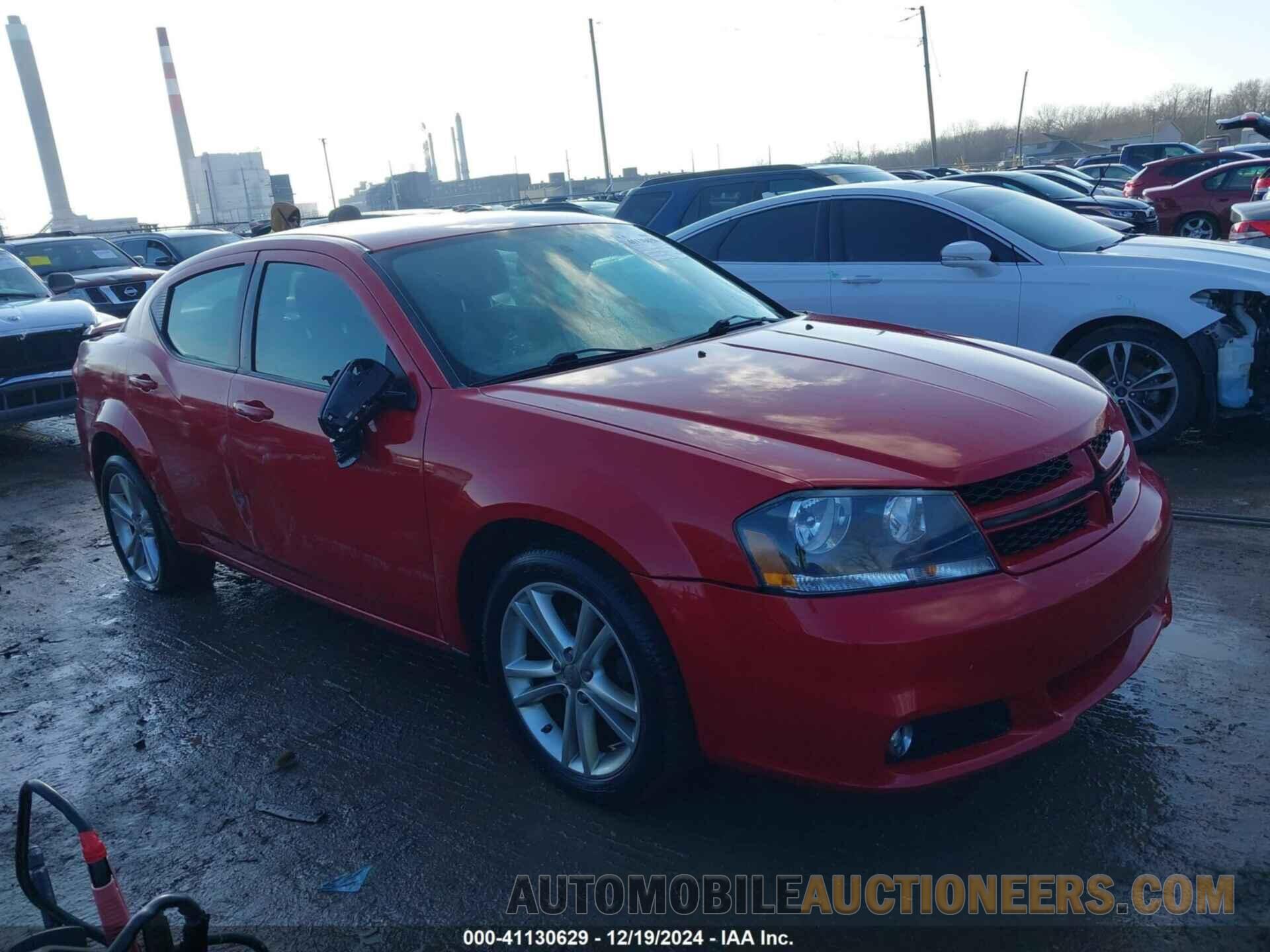 1C3CDZCB6EN226819 DODGE AVENGER 2014