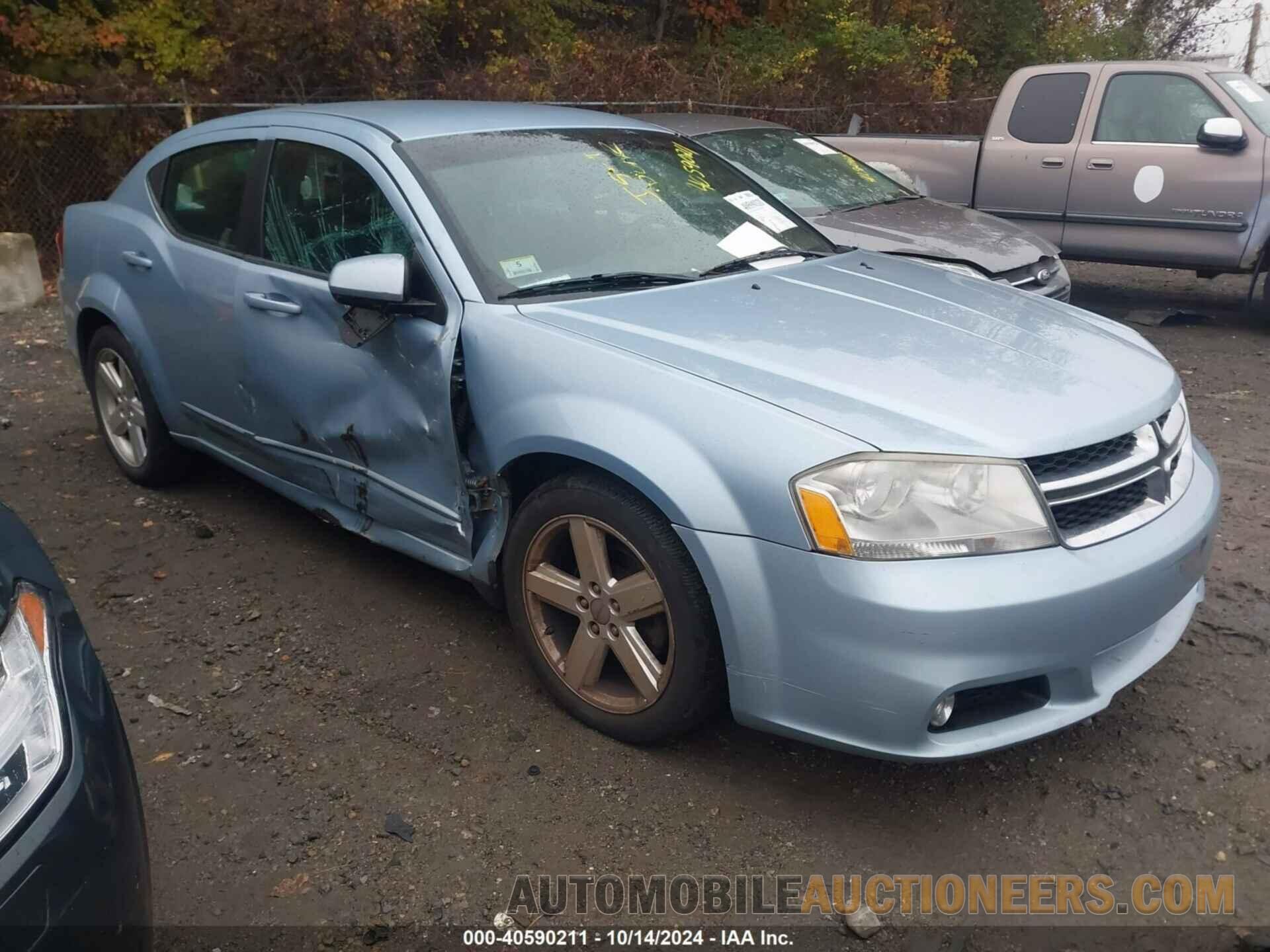 1C3CDZCB7DN682035 DODGE AVENGER 2013