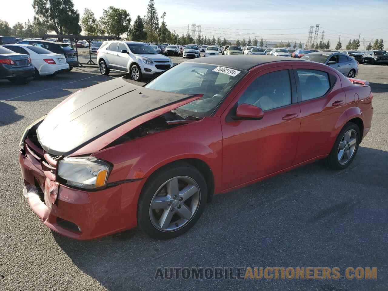 1C3CDZCB7DN684481 DODGE AVENGER 2013