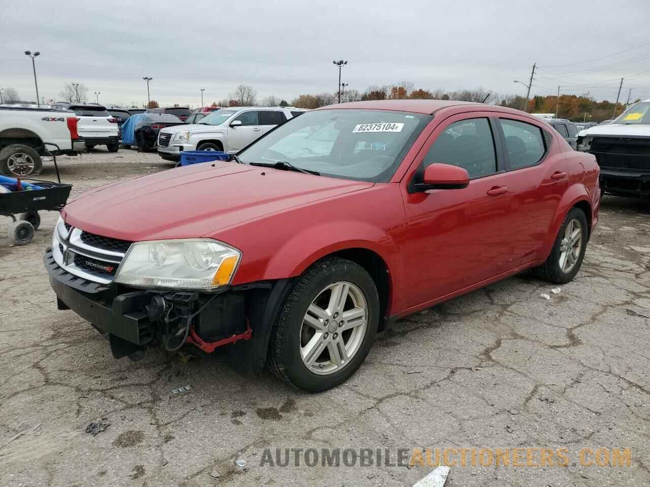 1C3CDZCB8DN557786 DODGE AVENGER 2013