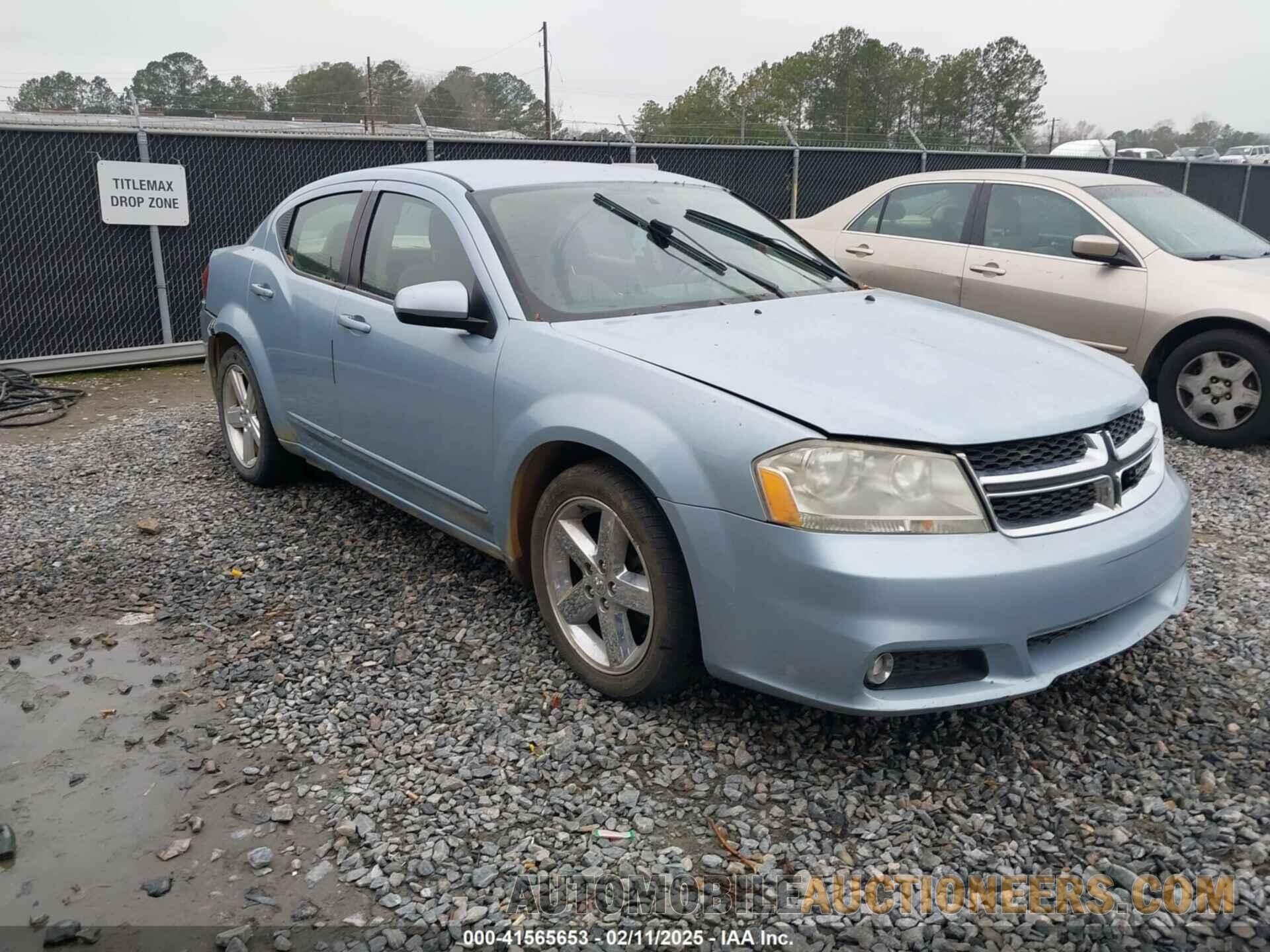 1C3CDZCB9DN608678 DODGE AVENGER 2013