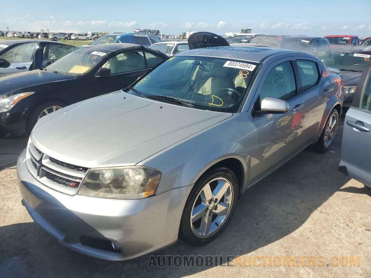 1C3CDZCB9DN690752 DODGE AVENGER 2013