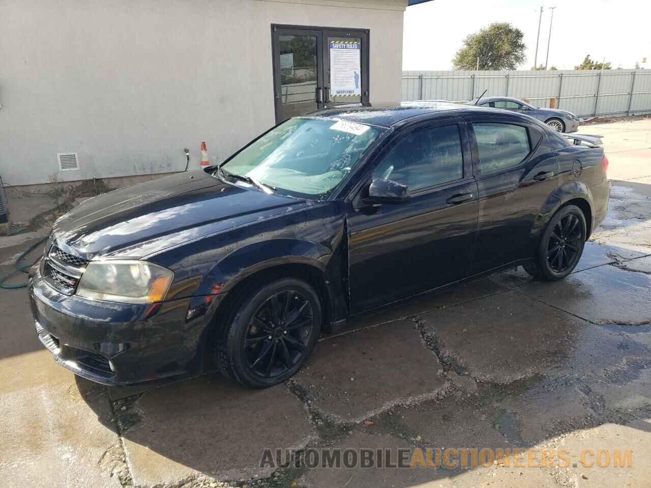 1C3CDZCBXDN620709 DODGE AVENGER 2013