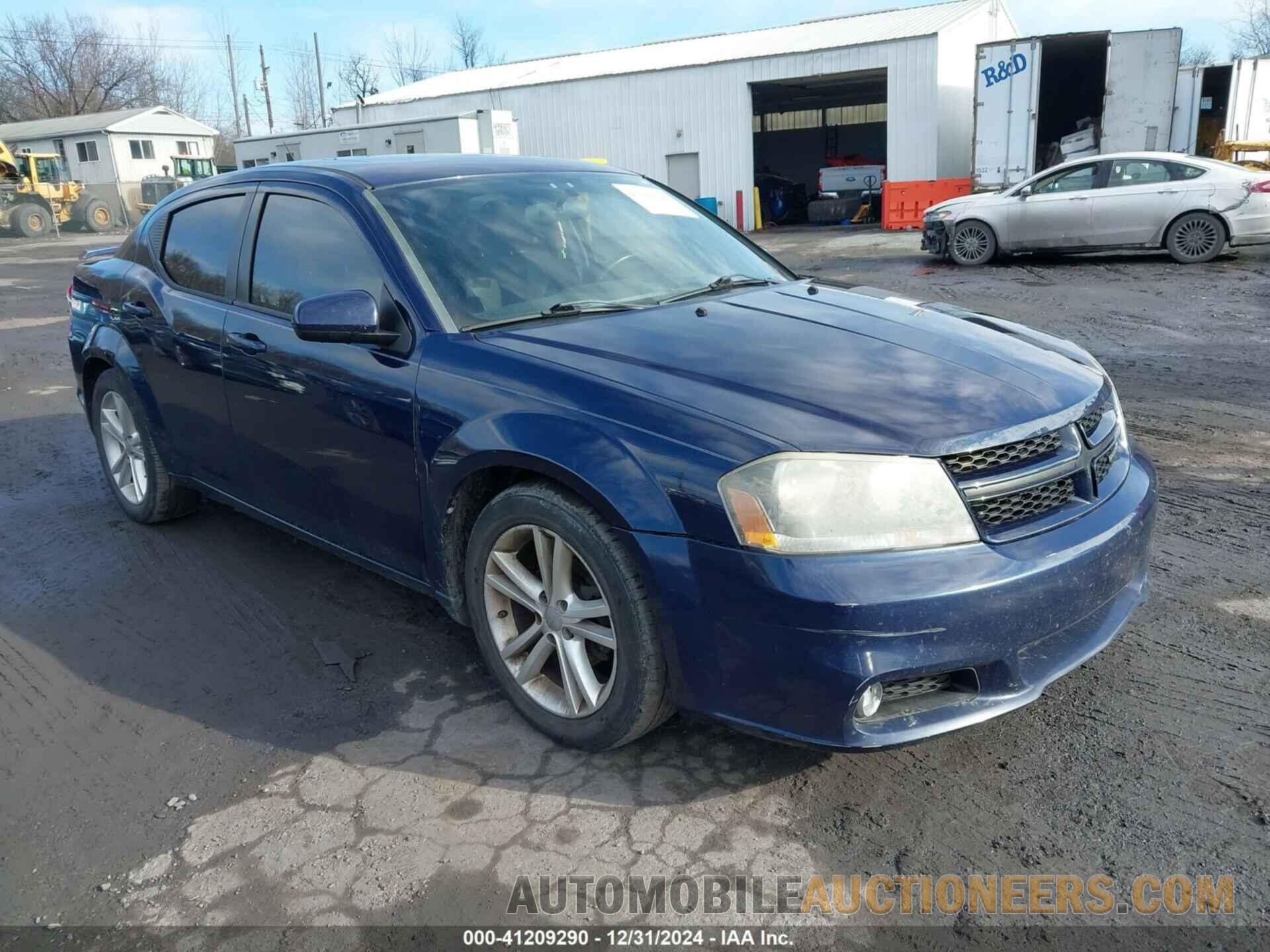 1C3CDZCG0DN742667 DODGE AVENGER 2013