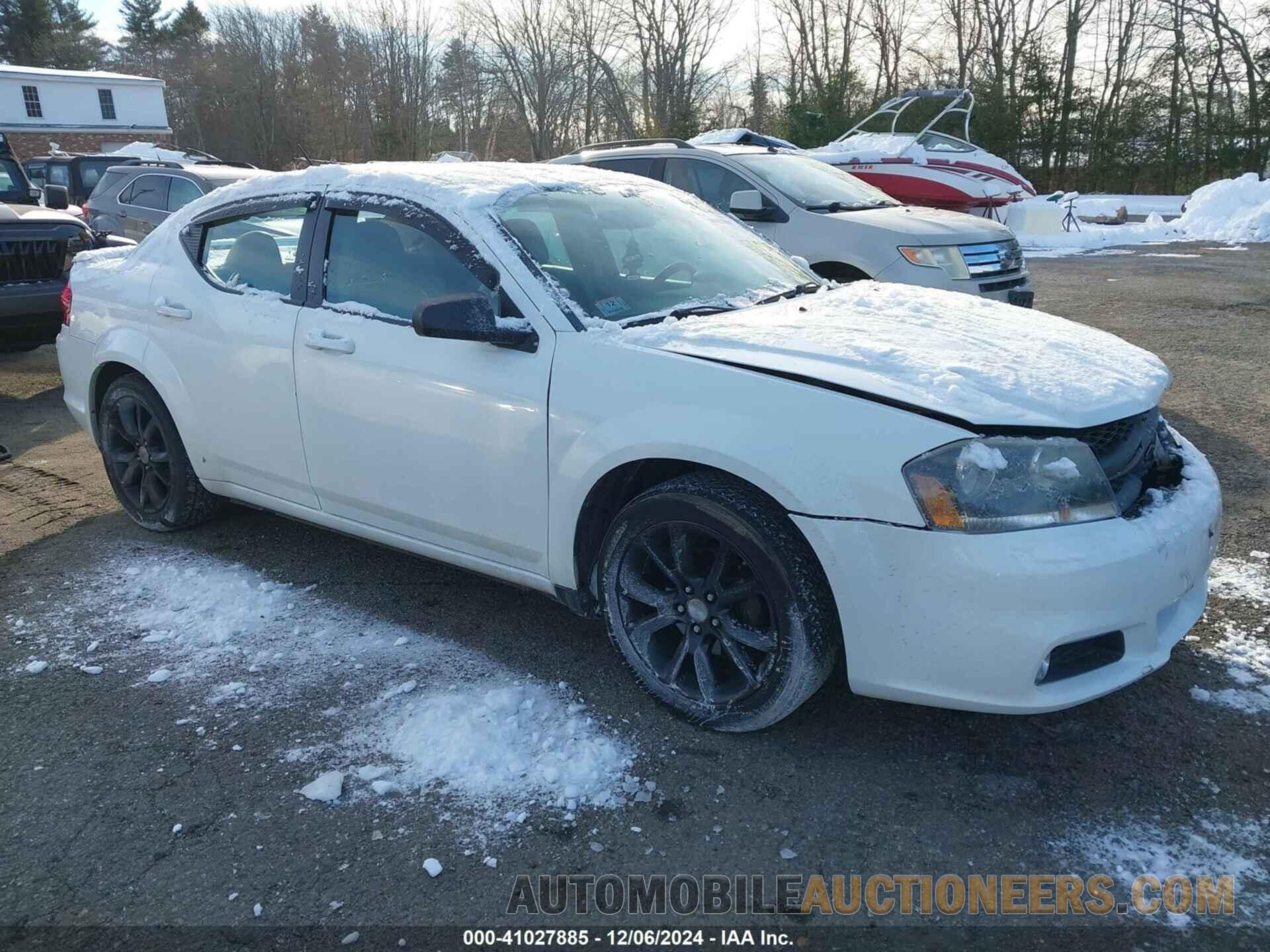 1C3CDZCG4EN112684 DODGE AVENGER 2014