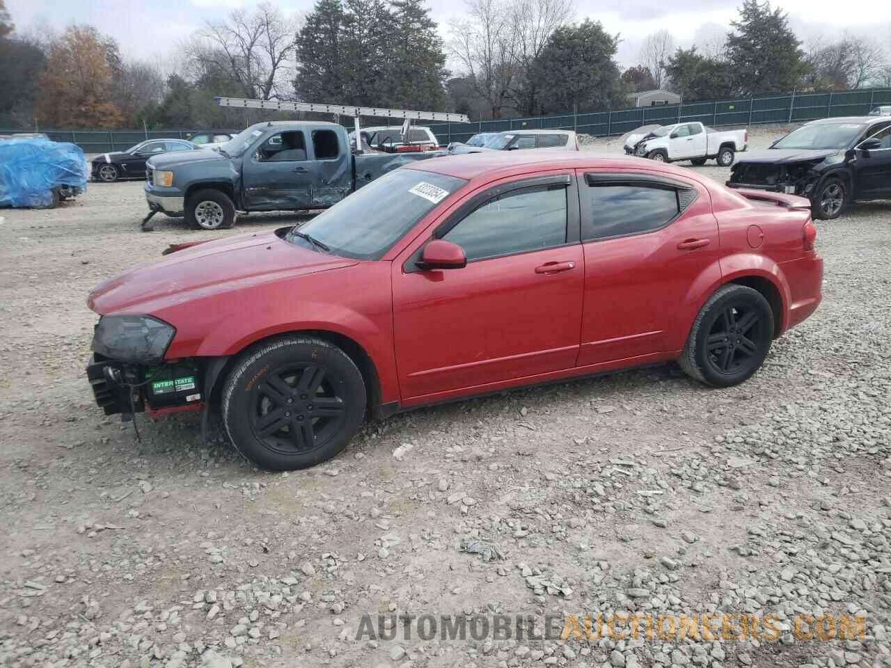 1C3CDZCG8DN708847 DODGE AVENGER 2013