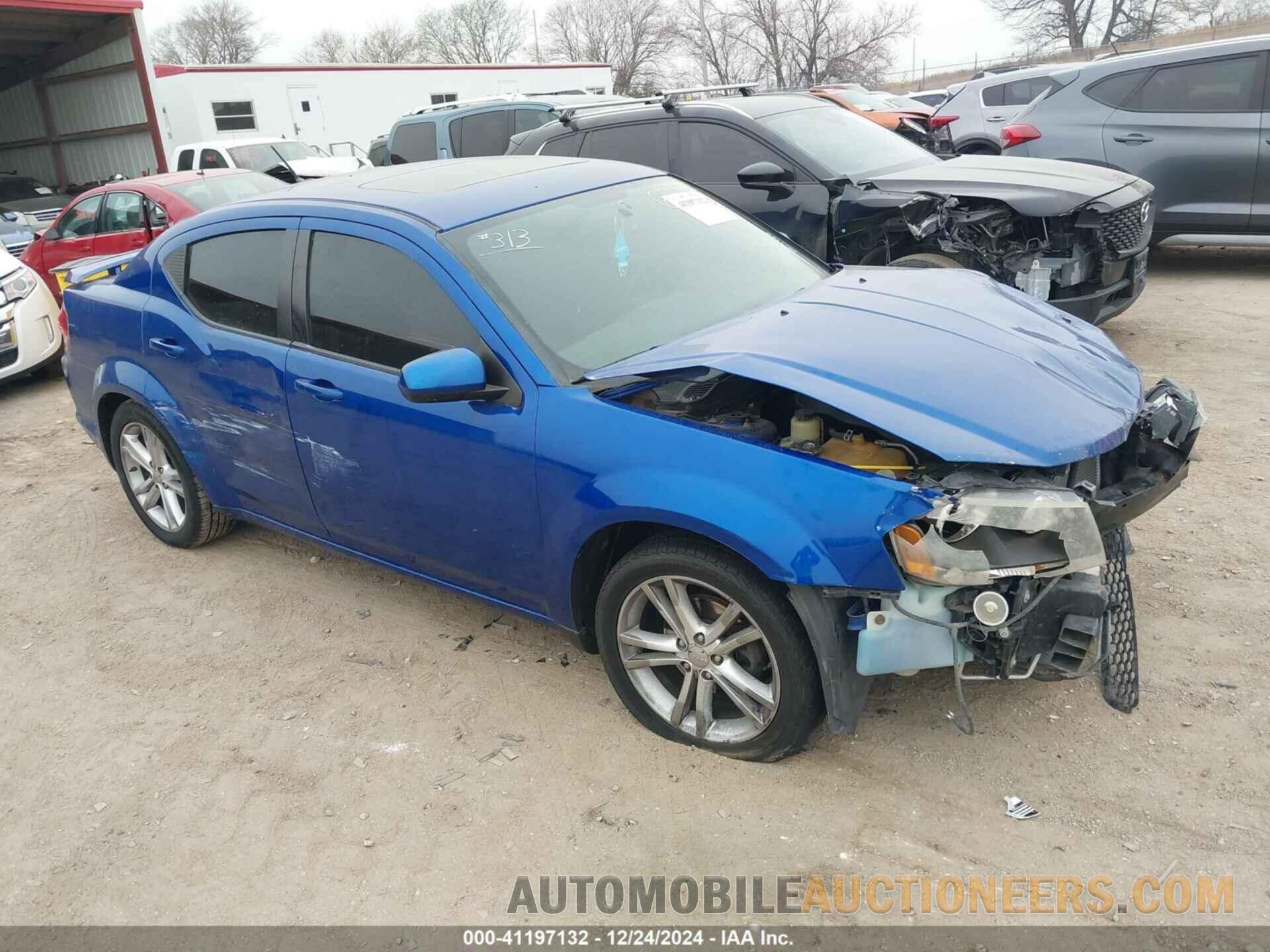 1C3CDZCG8EN159992 DODGE AVENGER 2014