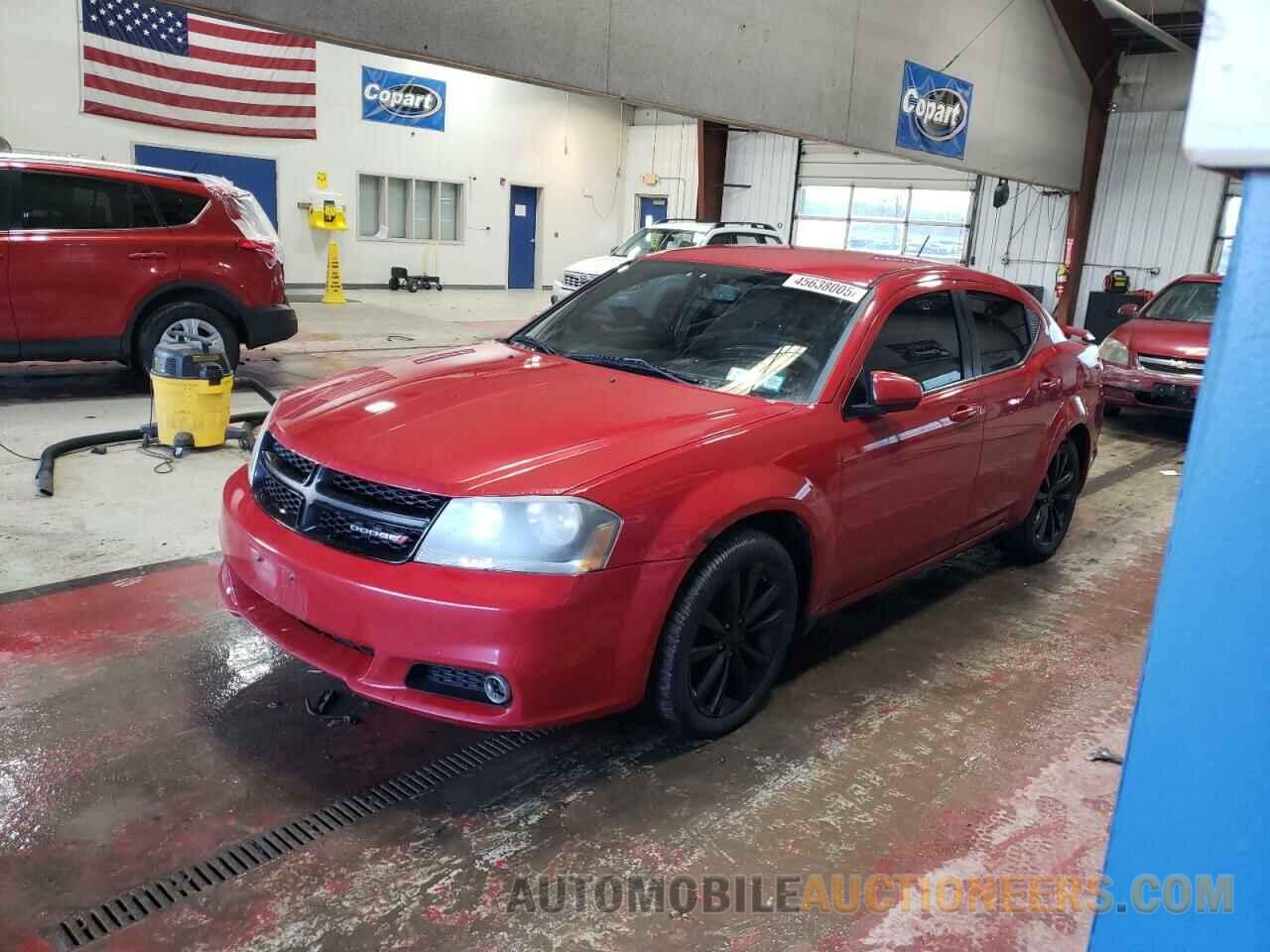 1C3CDZCG9EN165767 DODGE AVENGER 2014