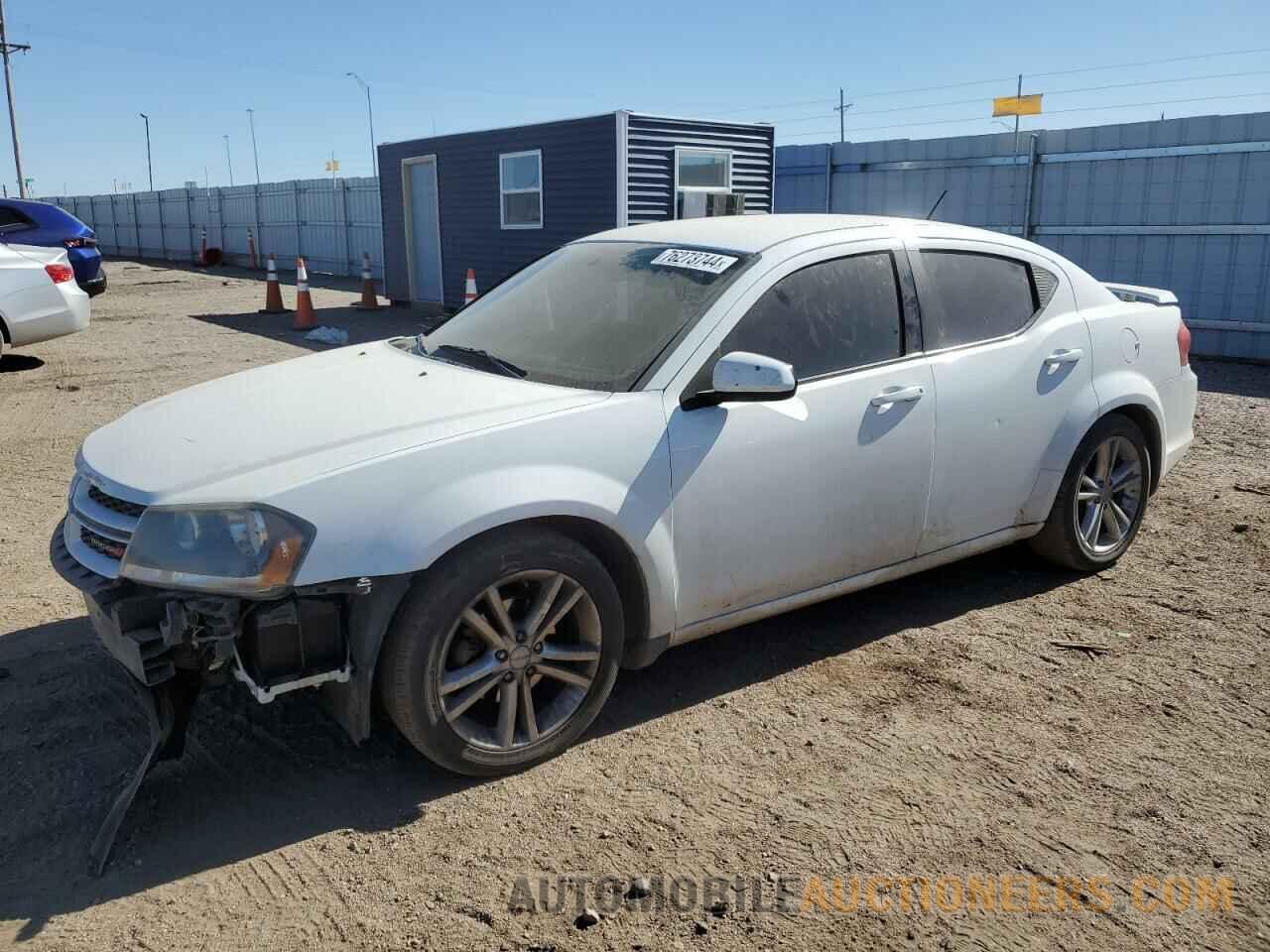 1C3CDZCG9EN173982 DODGE AVENGER 2014