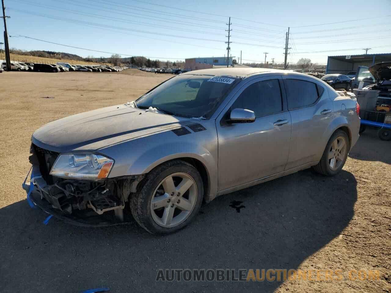 1C3CDZCGXDN572446 DODGE AVENGER 2013