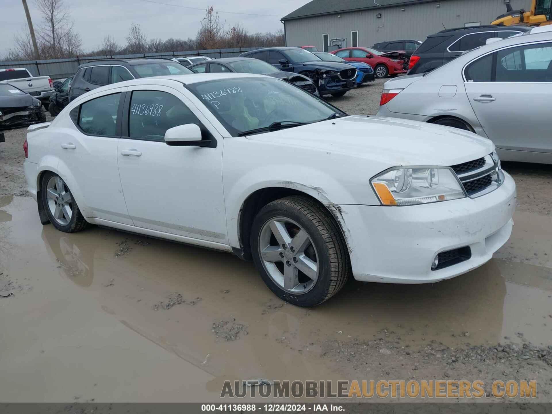 1C3CDZEG2CN313882 DODGE AVENGER 2012