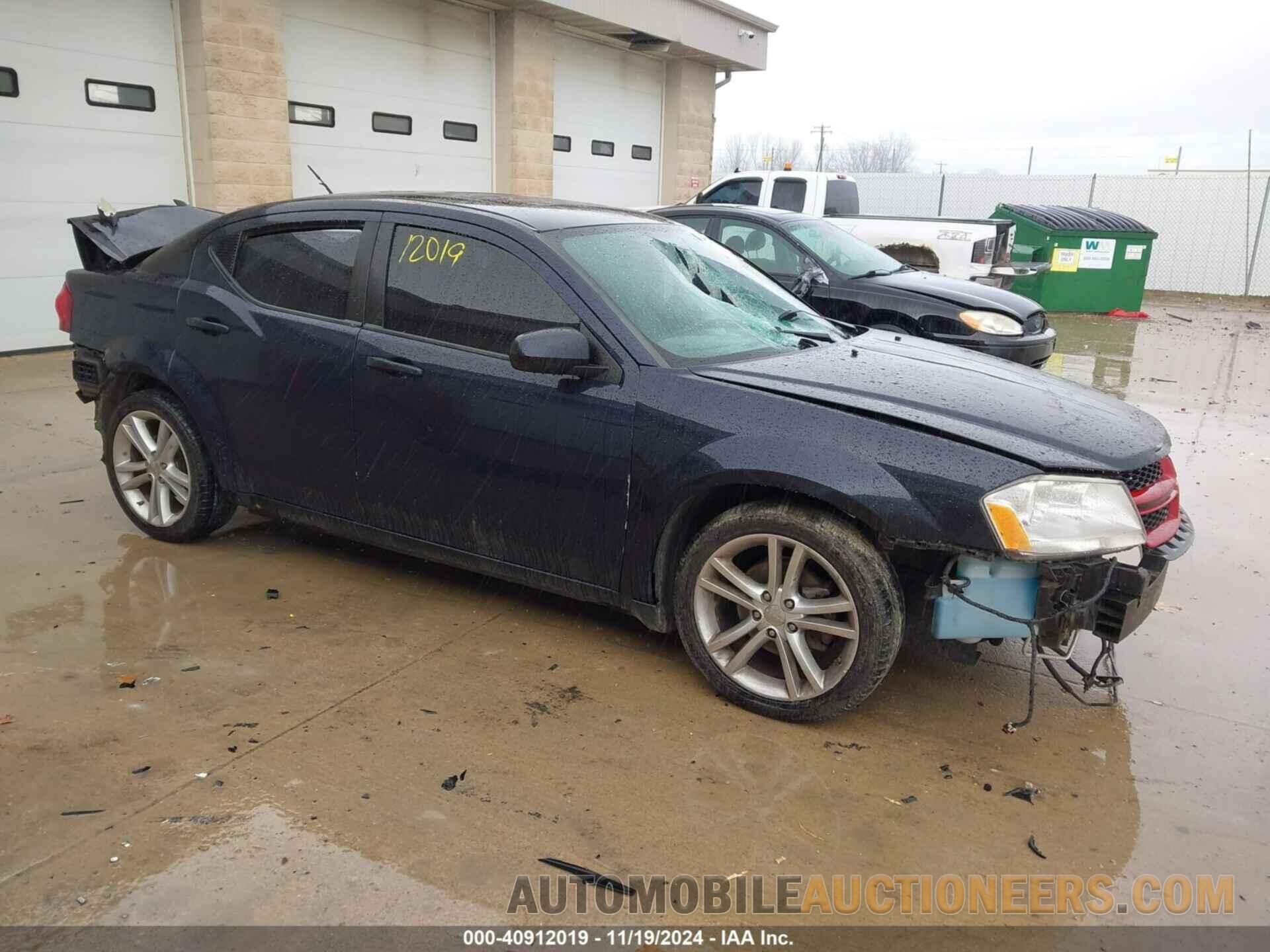 1C3CDZEG8CN151448 DODGE AVENGER 2012