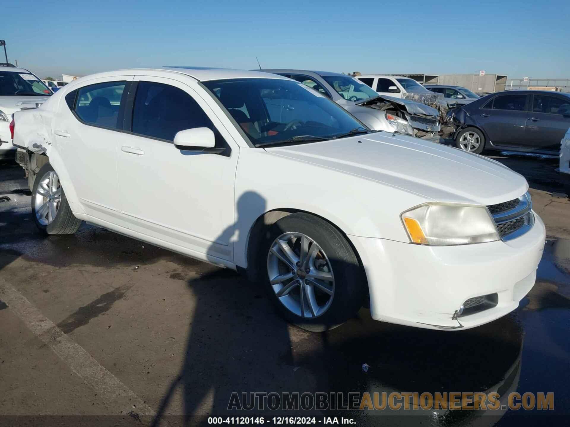 1C3CDZEG9CN309909 DODGE AVENGER 2012