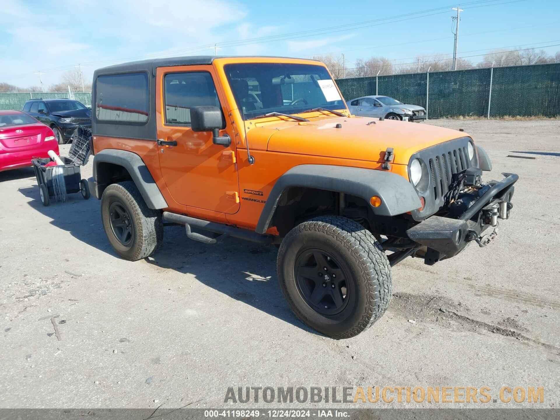 1C4AJWAG0CL270395 JEEP WRANGLER 2012