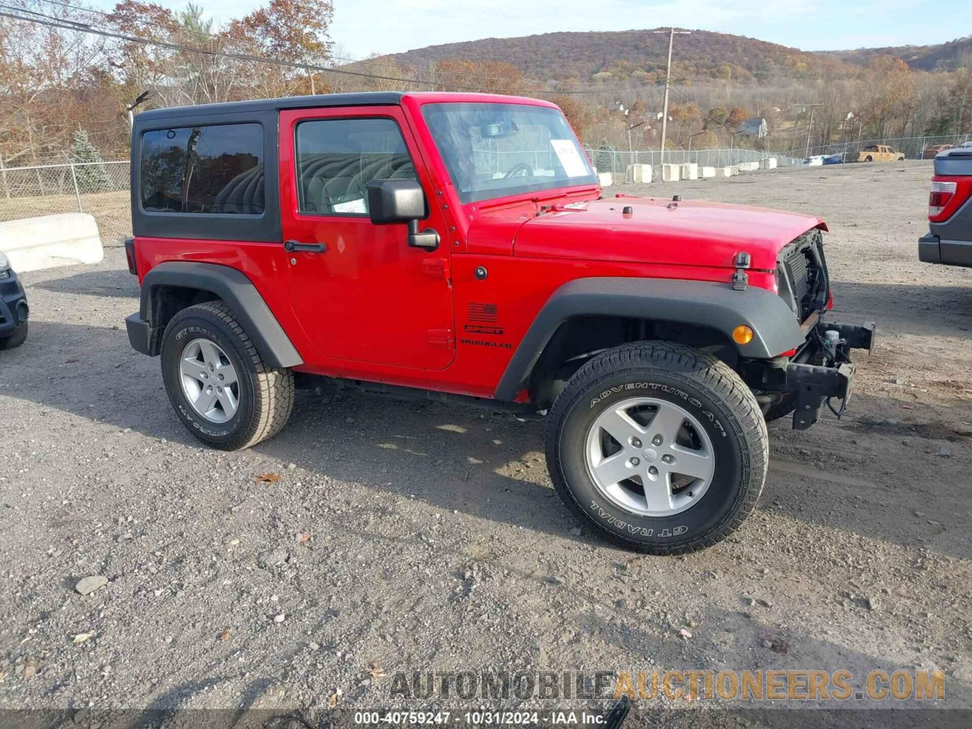 1C4AJWAG0HL571725 JEEP WRANGLER 2017