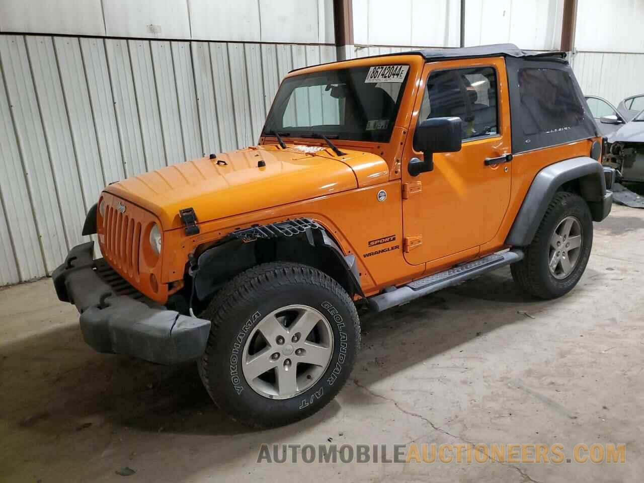 1C4AJWAG1CL220296 JEEP WRANGLER 2012