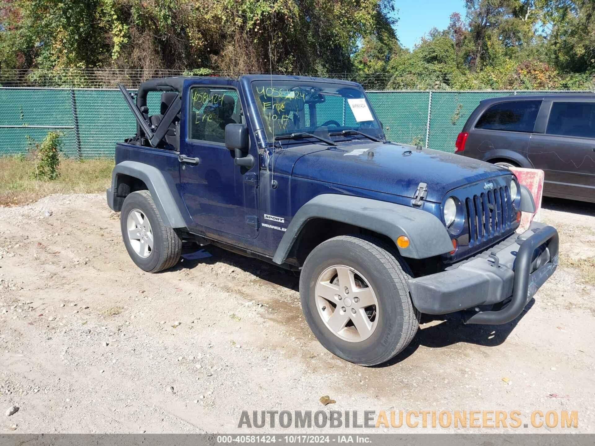 1C4AJWAG1DL545970 JEEP WRANGLER 2013