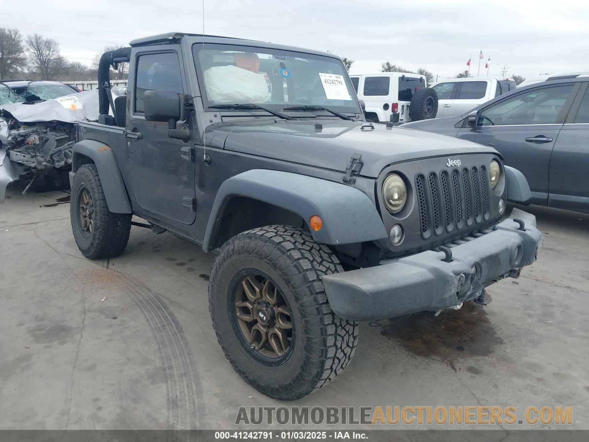 1C4AJWAG1JL831670 JEEP WRANGLER JK 2018