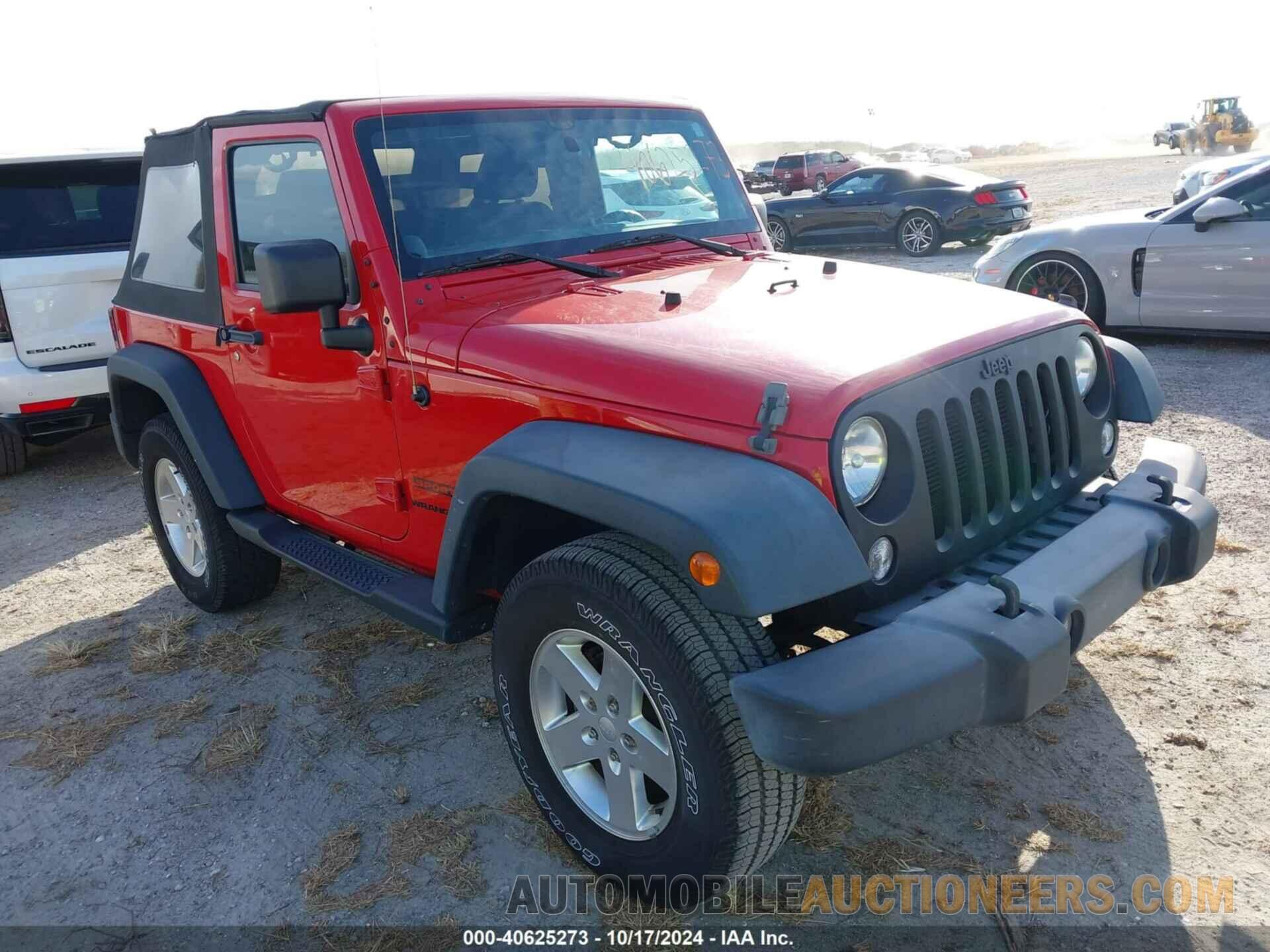 1C4AJWAG2EL121697 JEEP WRANGLER 2014