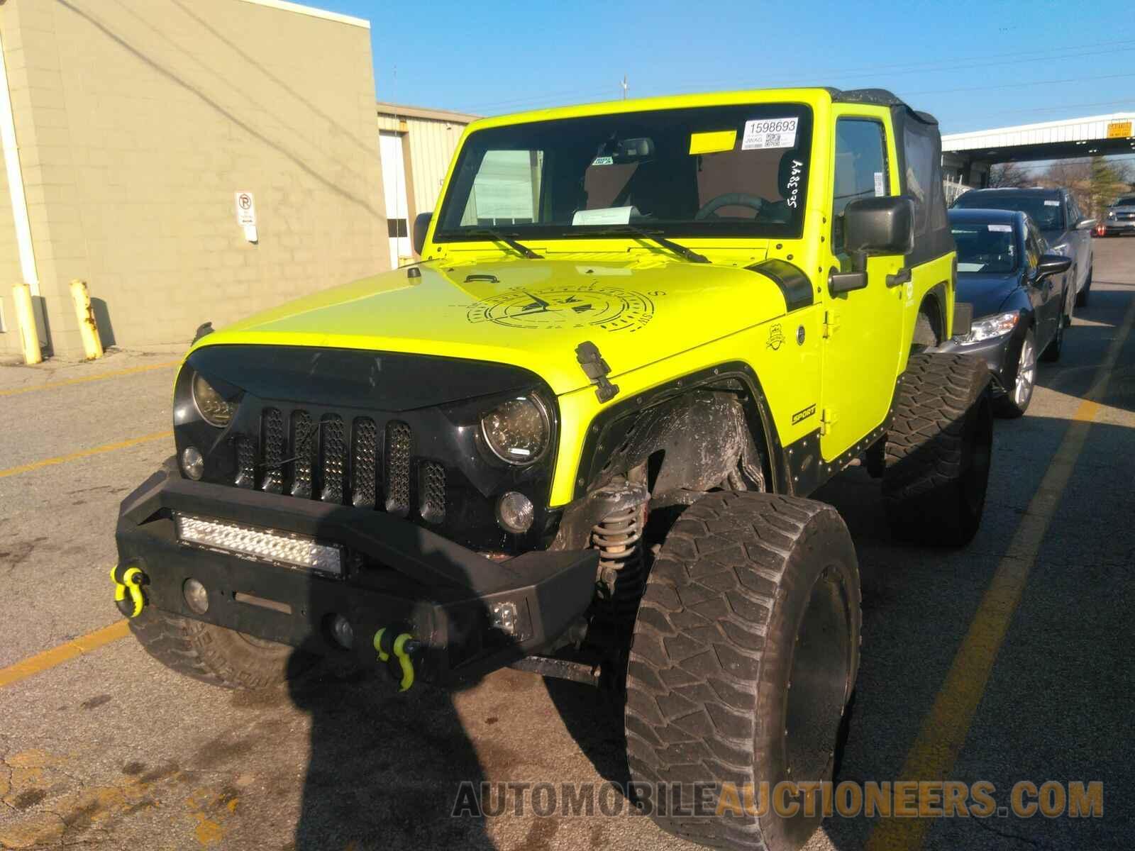 1C4AJWAG2GL329744 Jeep Wrangler 2016