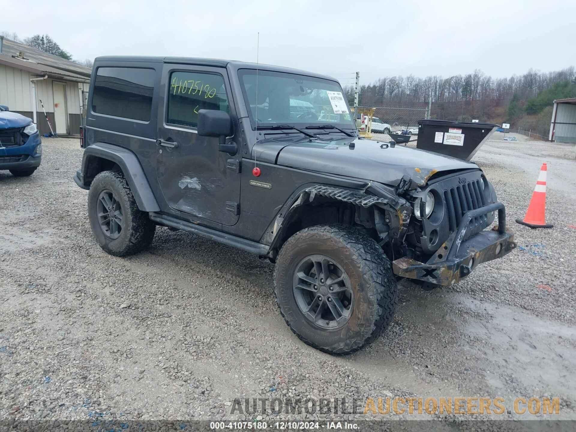 1C4AJWAG2JL834836 JEEP WRANGLER JK 2018