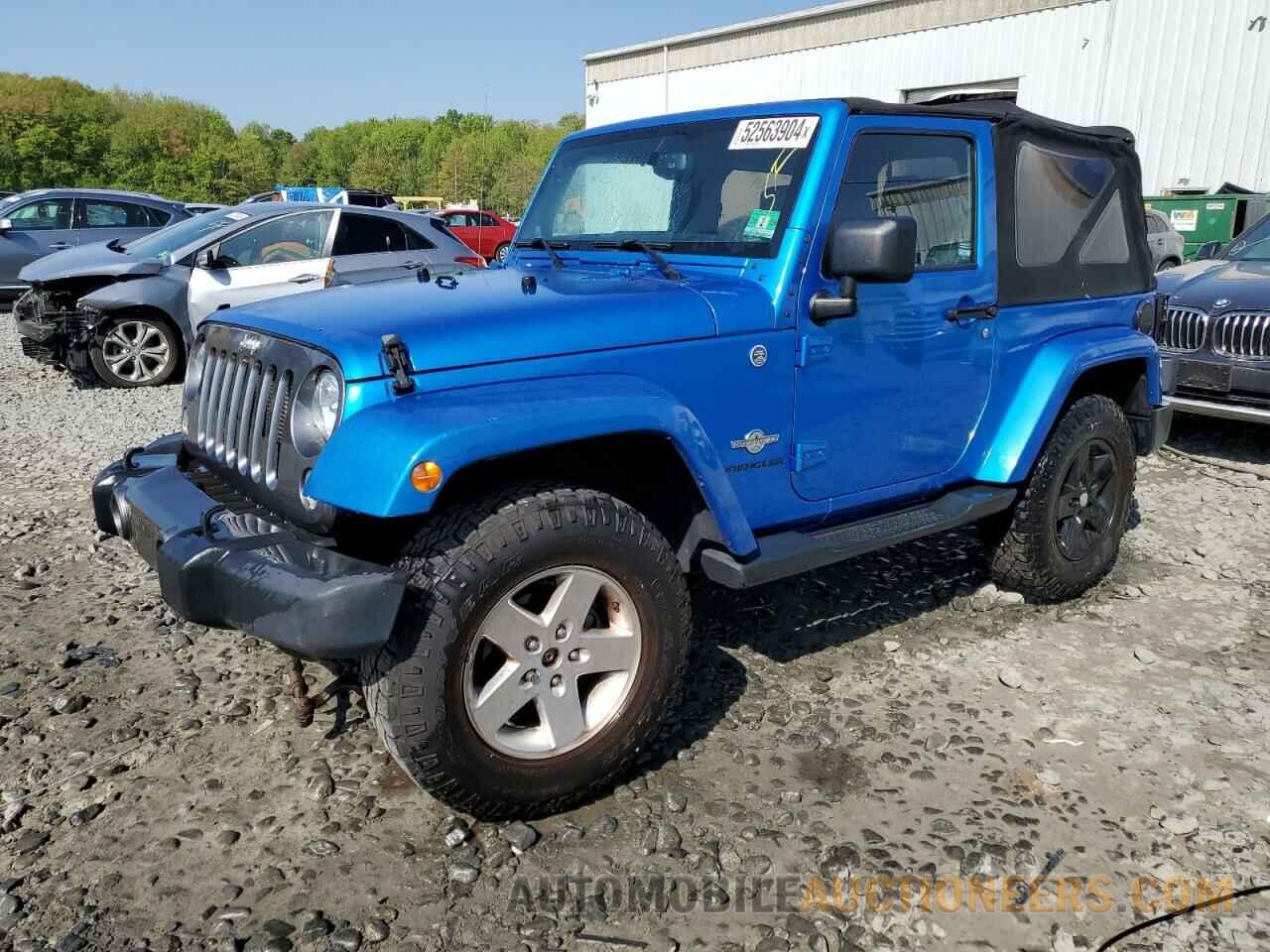 1C4AJWAG3EL169452 JEEP WRANGLER 2014